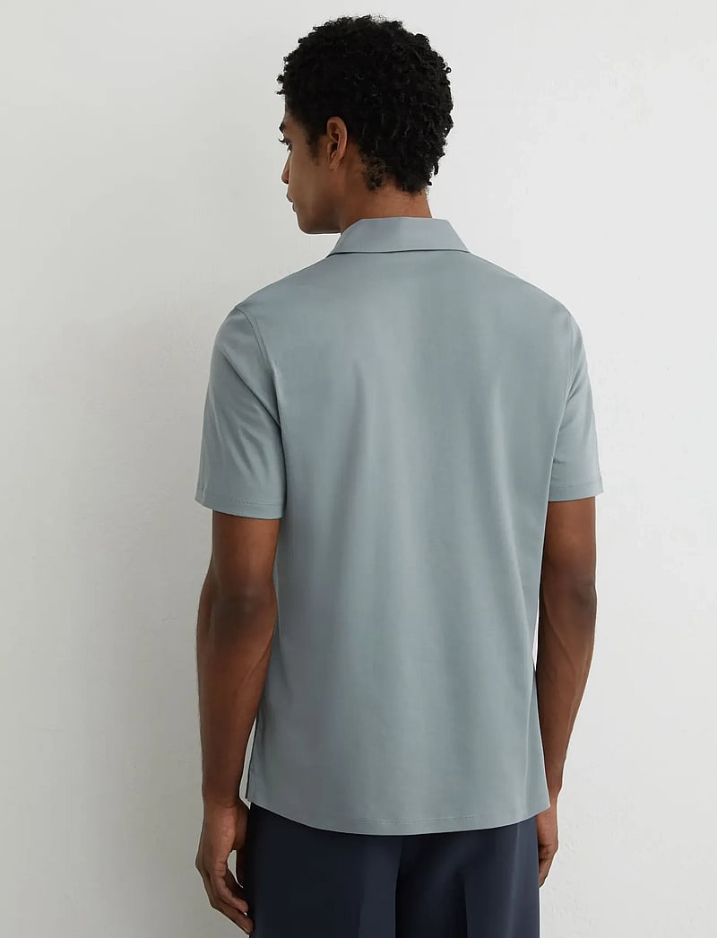 Reiss - EARL - kurzärmelig - steel blue - 2