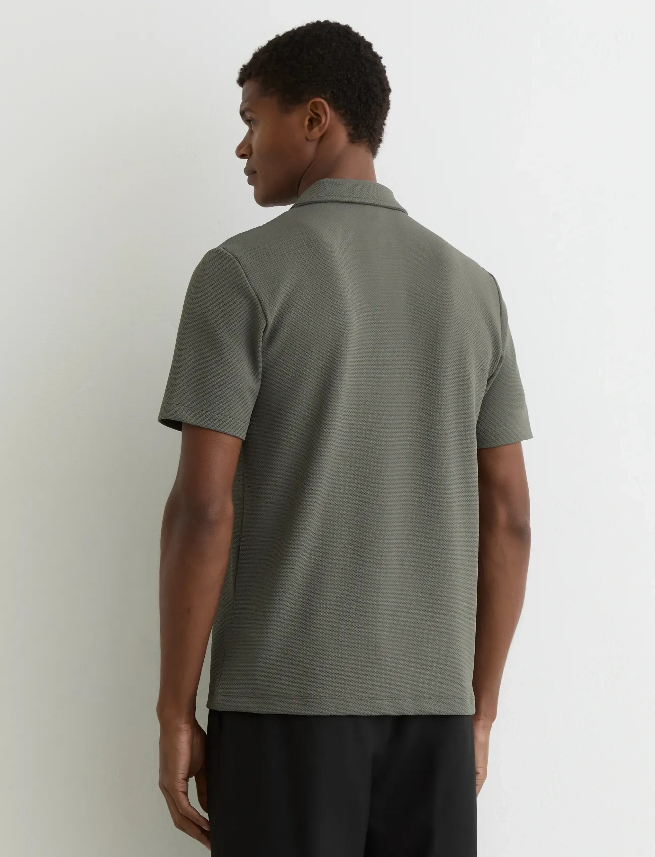 Reiss - FORNO - krótki rękaw - sage green - 2
