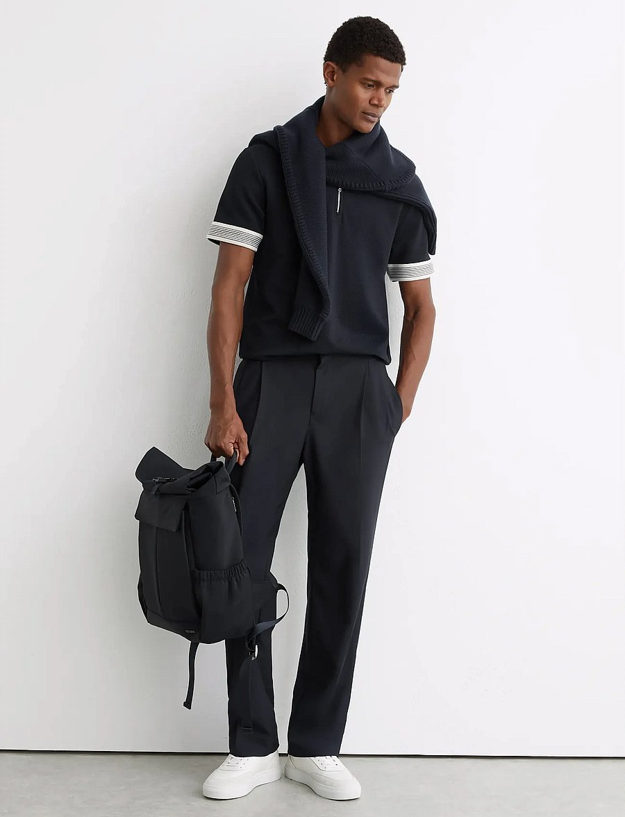 Reiss - BRUNO - kurzärmelig - navy - 3