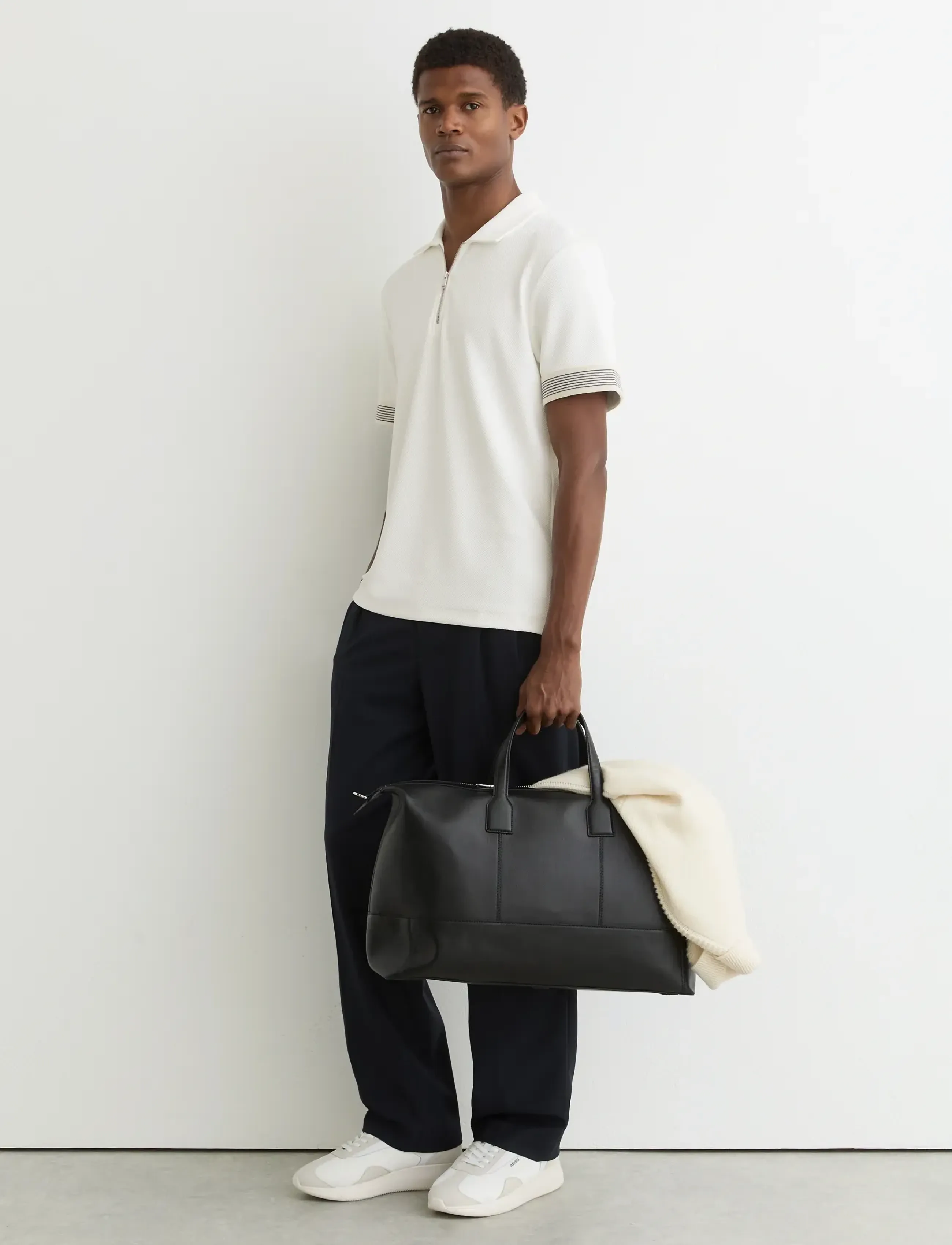Reiss - BRUNO - short-sleeved polos - white - 3