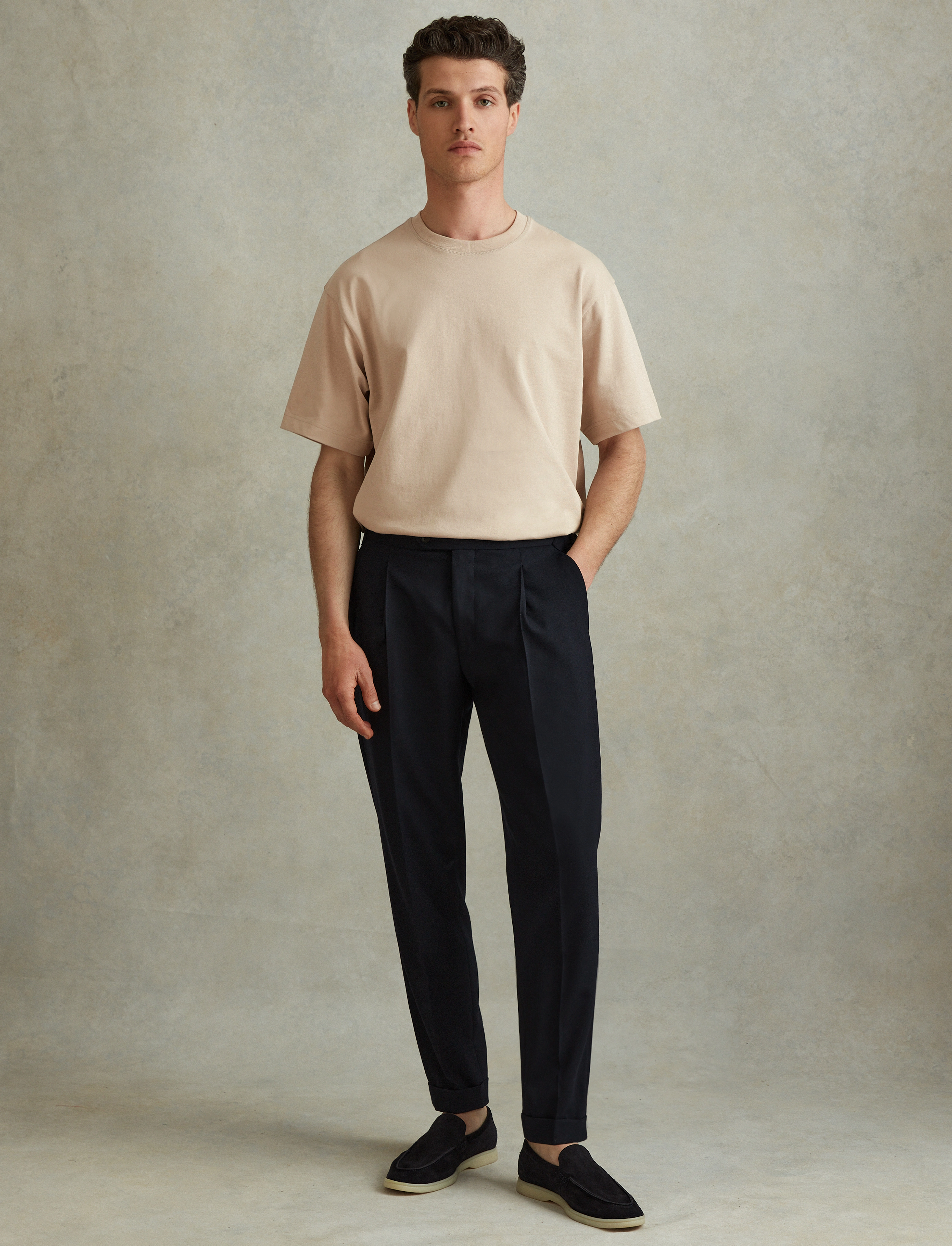Reiss - TATE - oatmeal - 4