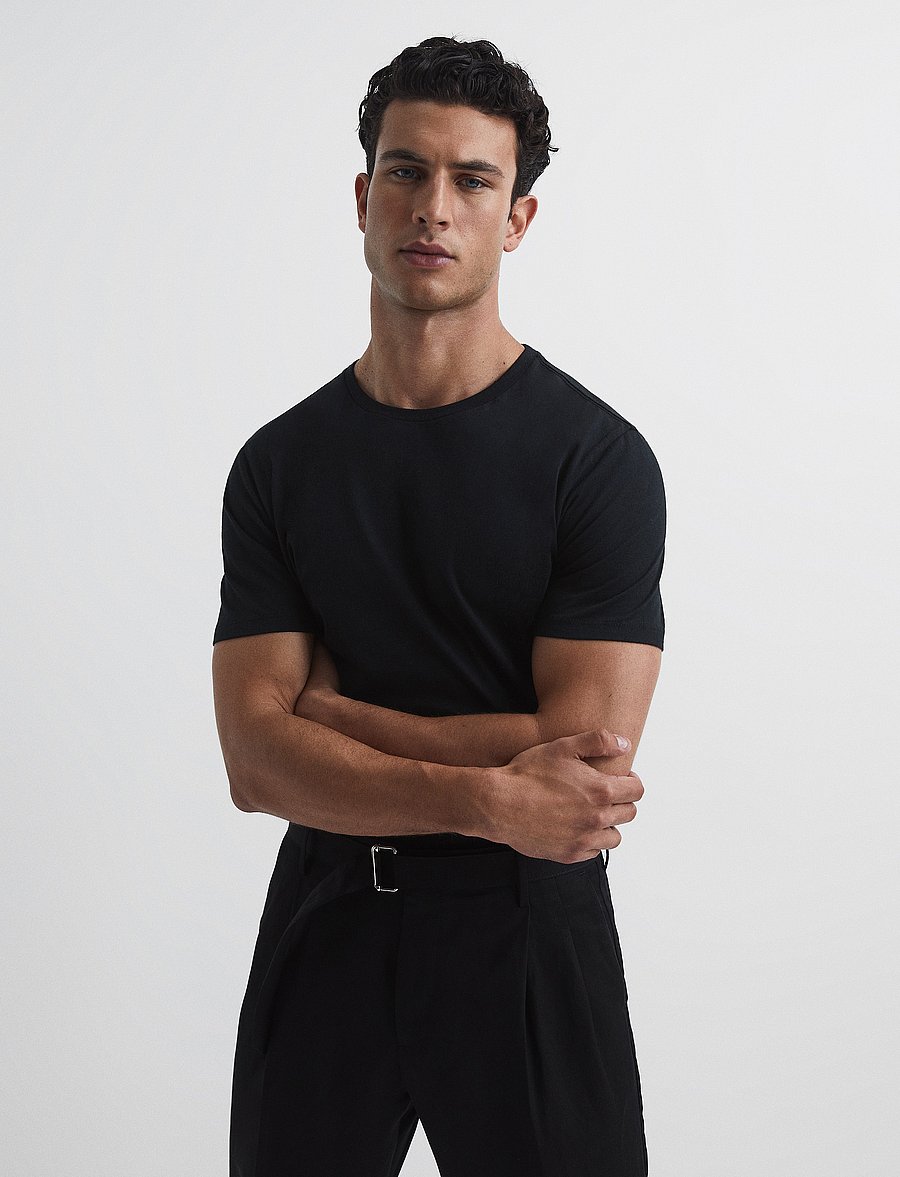 Reiss - BLESS - kurzärmelig - black - 0