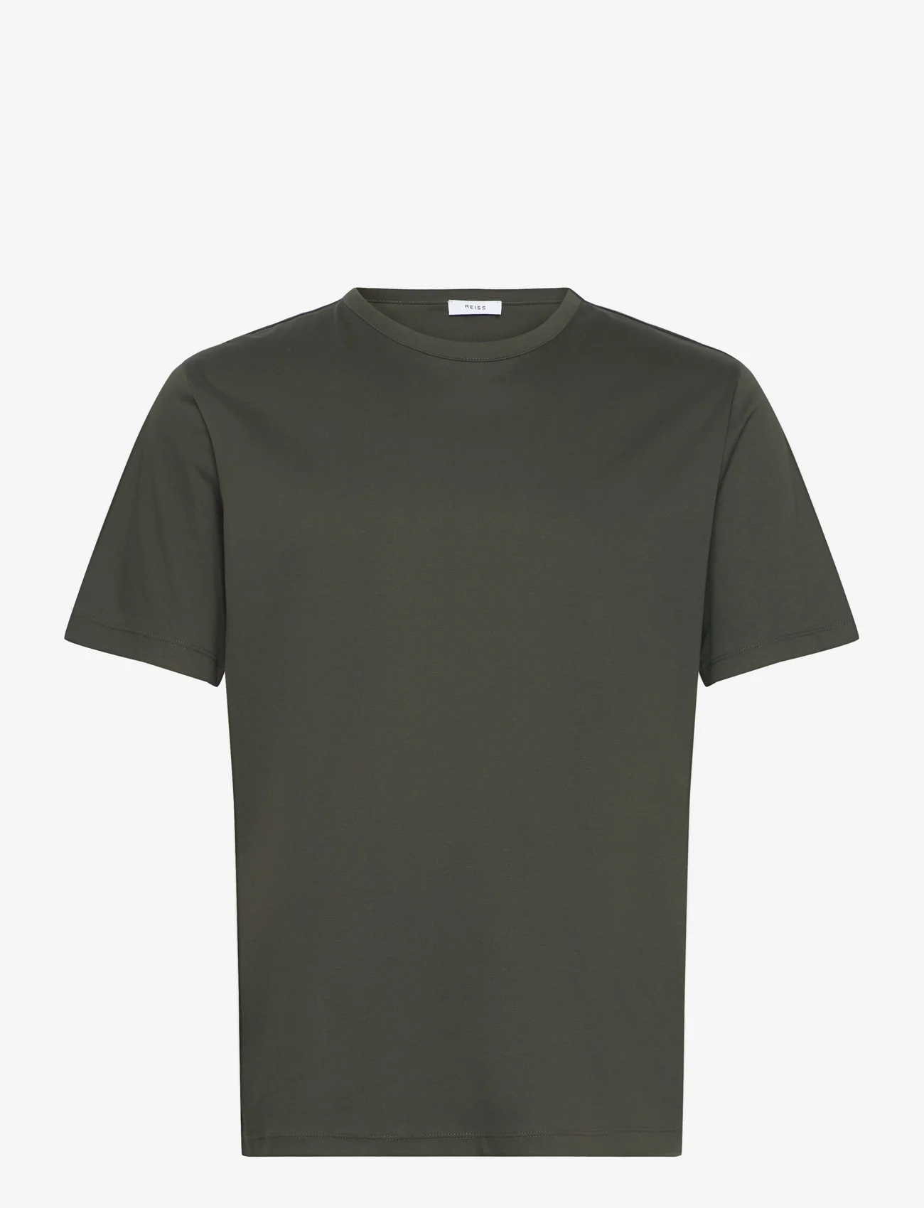 Reiss - DAY - short-sleeved t-shirts - dark olive - 1