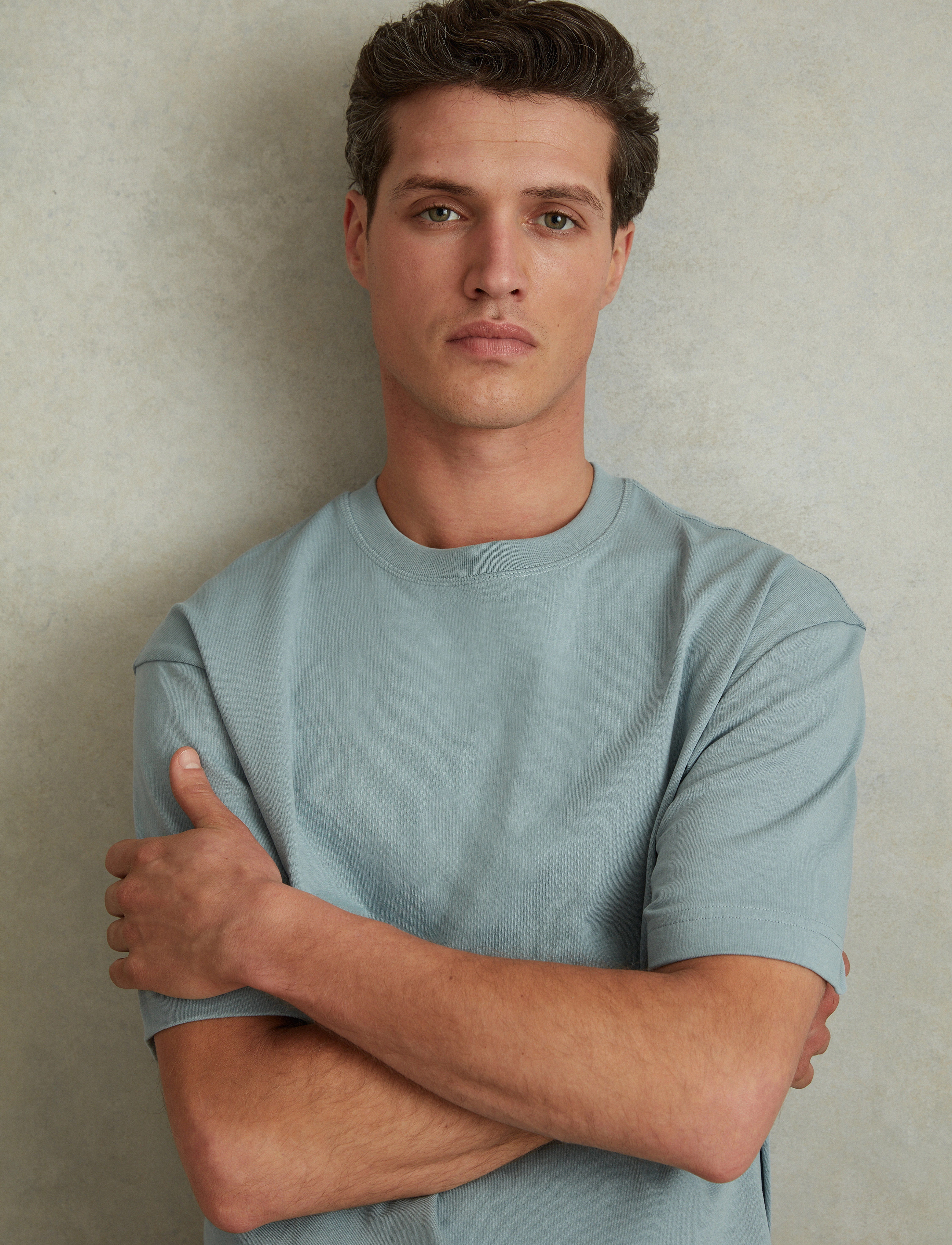 Reiss - TATE - faded denim - 2