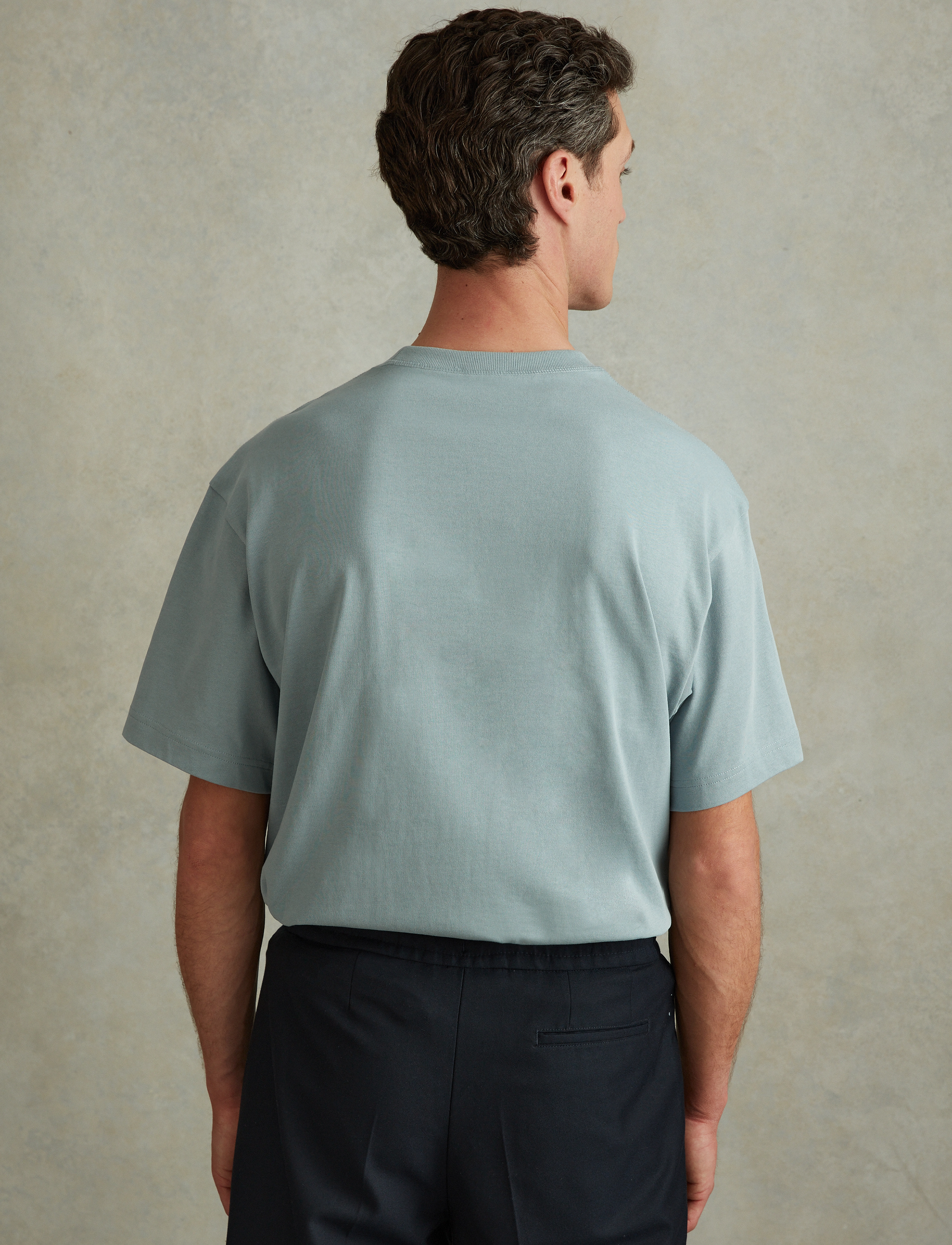 Reiss - TATE - faded denim - 3