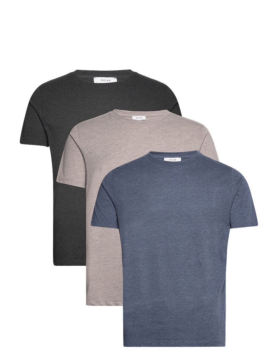 Reiss - BLESS 3 PACK - kortermede t-skjorter - multi melange - 0