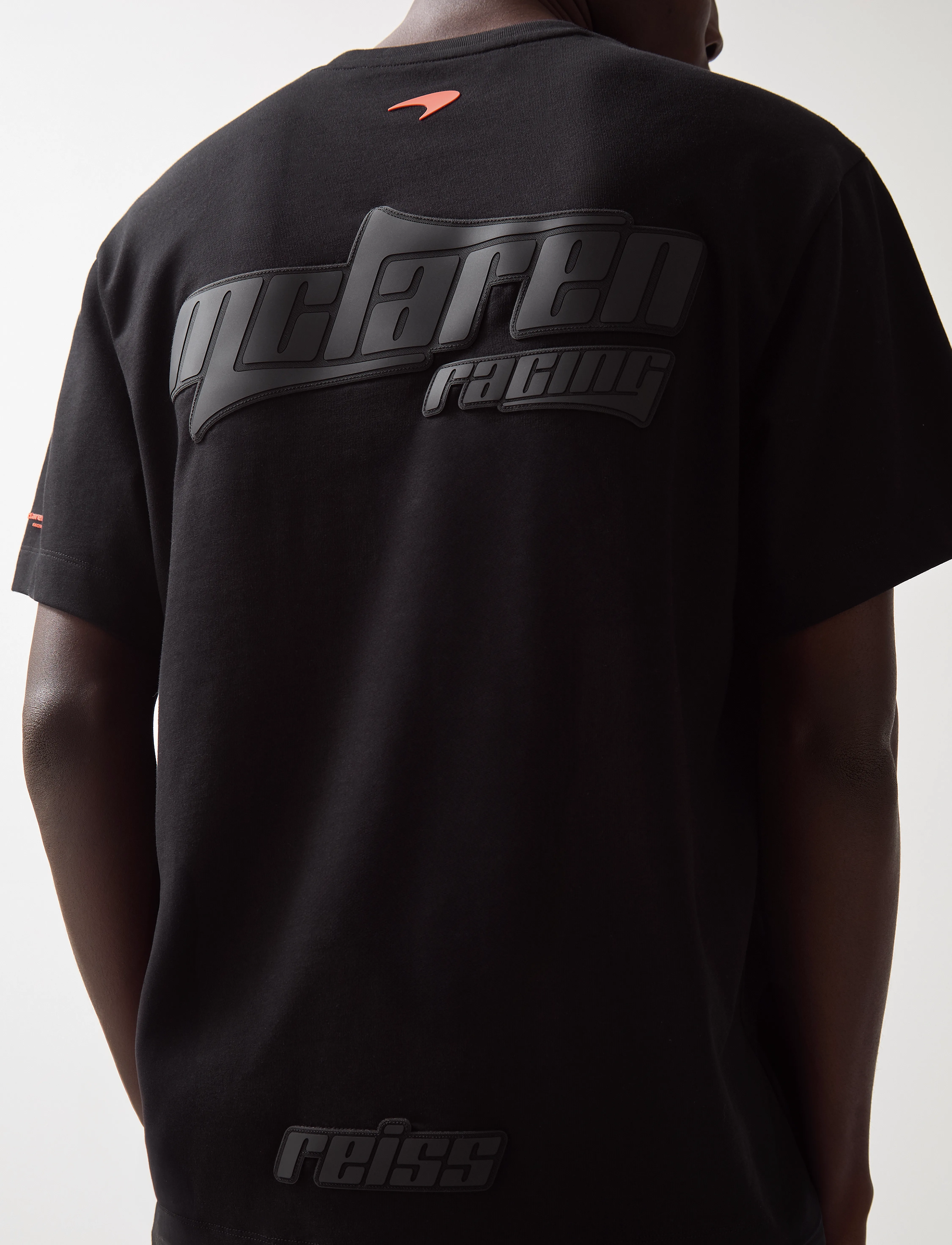 Reiss - NAKATA - kortærmede t-shirts - black - 2