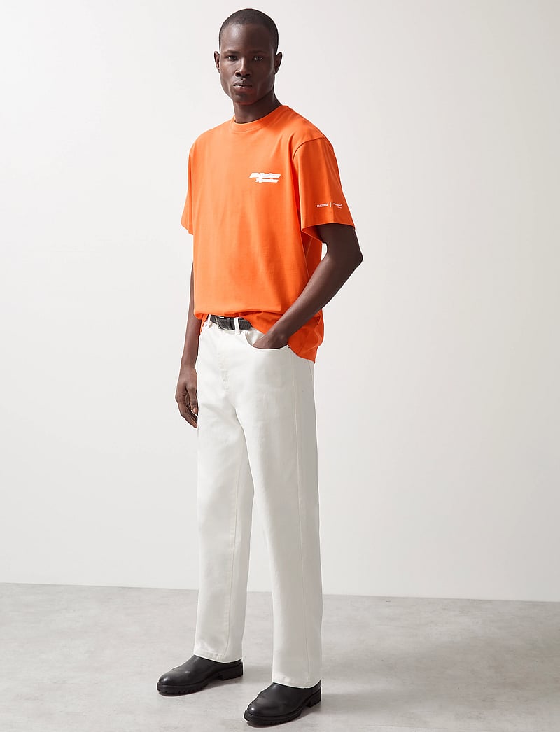 Reiss - NAKATA - kurzärmelig - papaya orange - 3