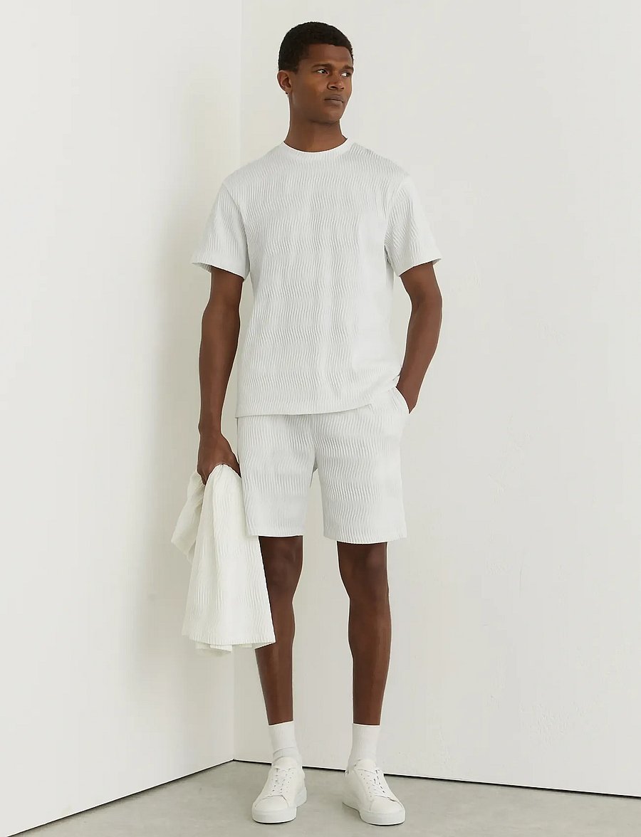 Reiss - COX - kurzärmelig - white - 3