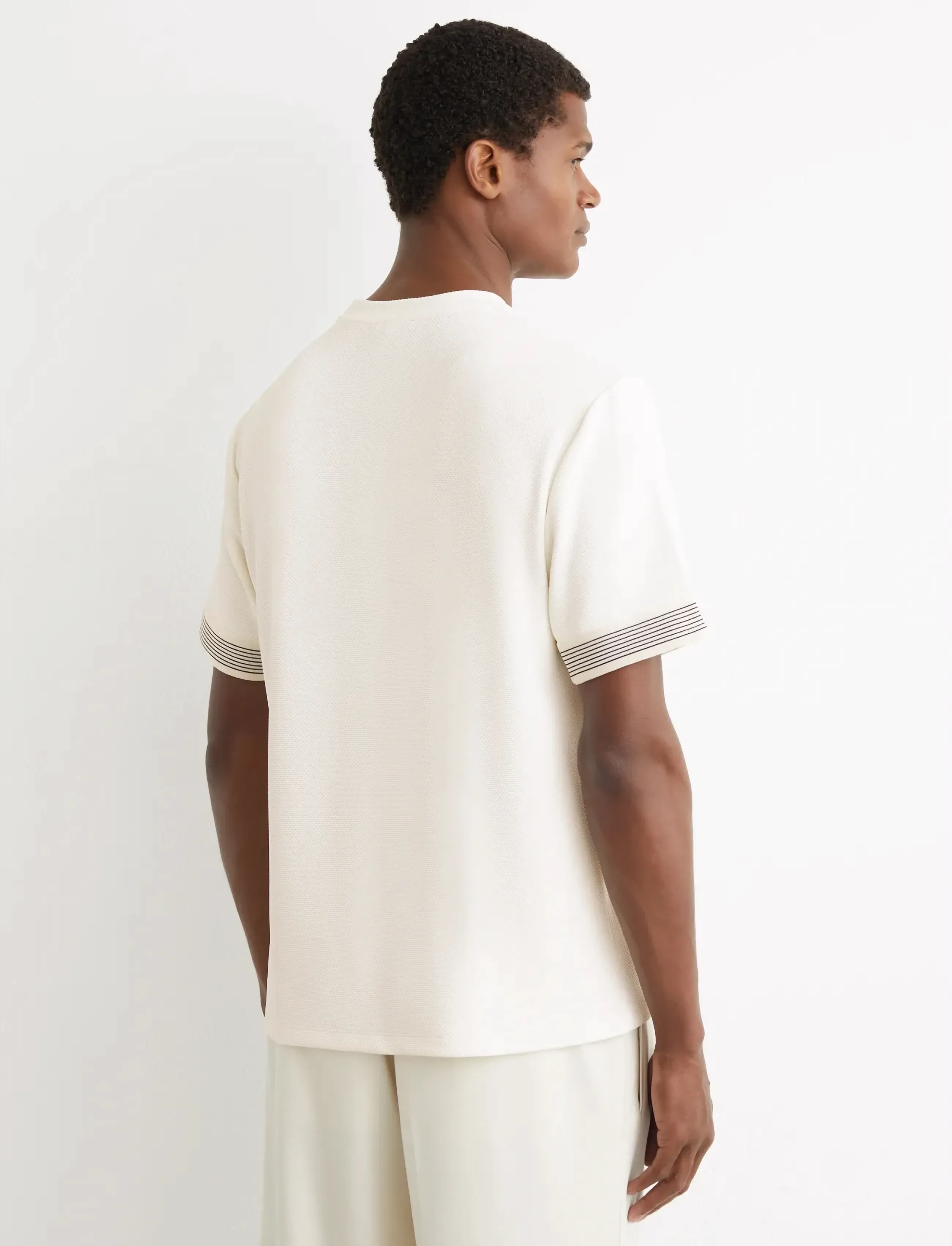 Reiss - ARIES - lühikeste varrukatega t-särgid - white - 2