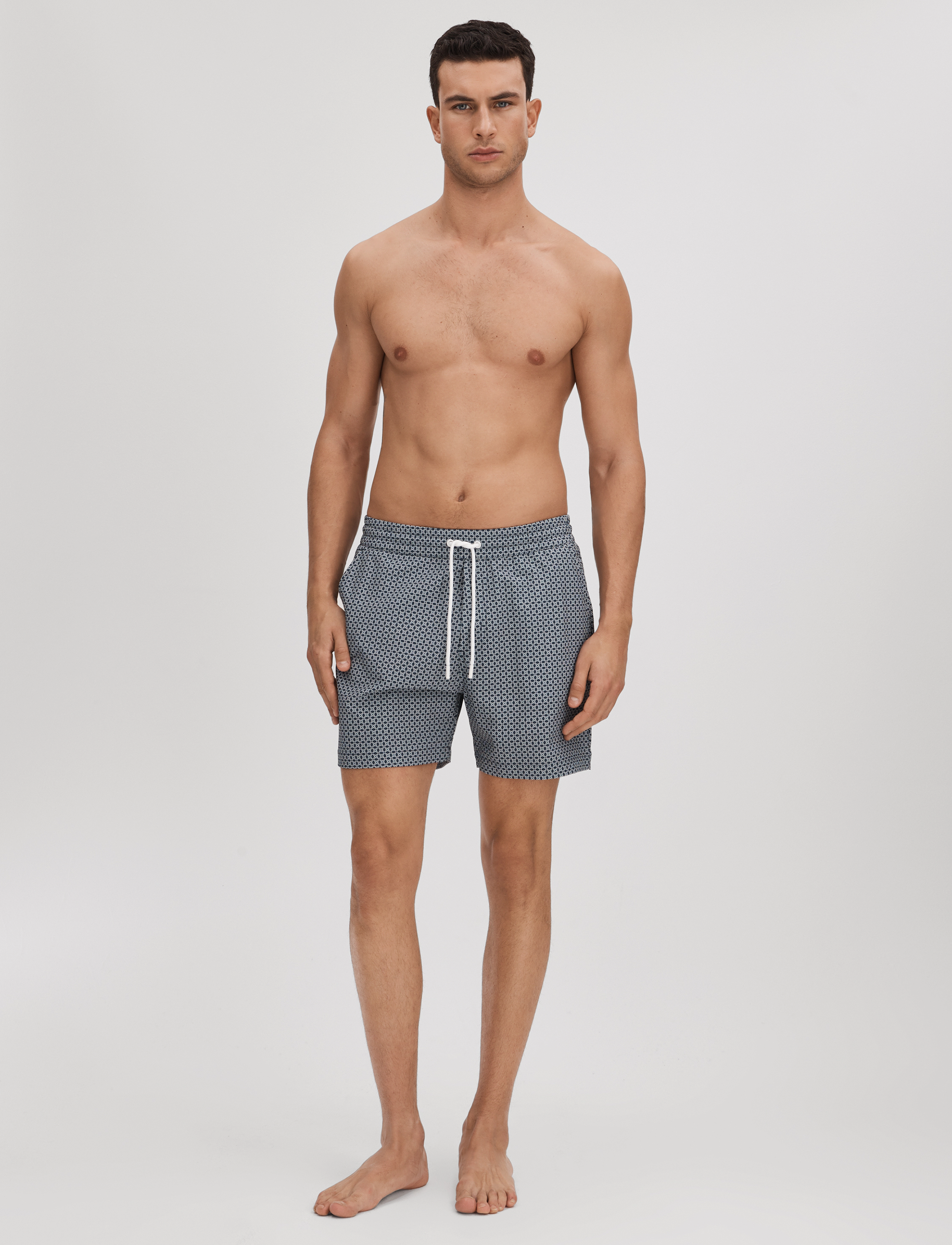 Reiss - SHAPE - airforce blue/w - 2