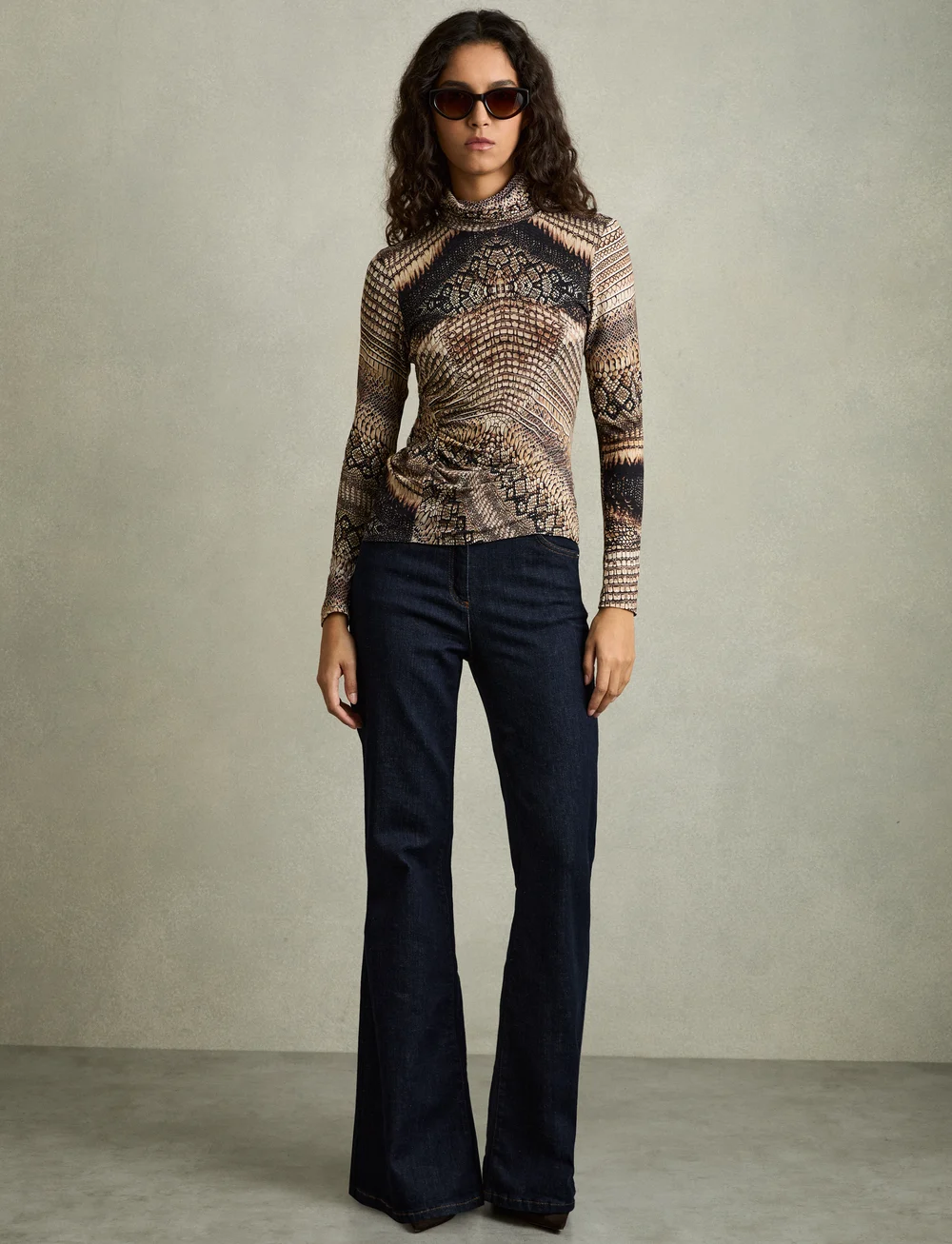 Reiss - NAOMI - t-shirts met lange mouwen - brown - 4