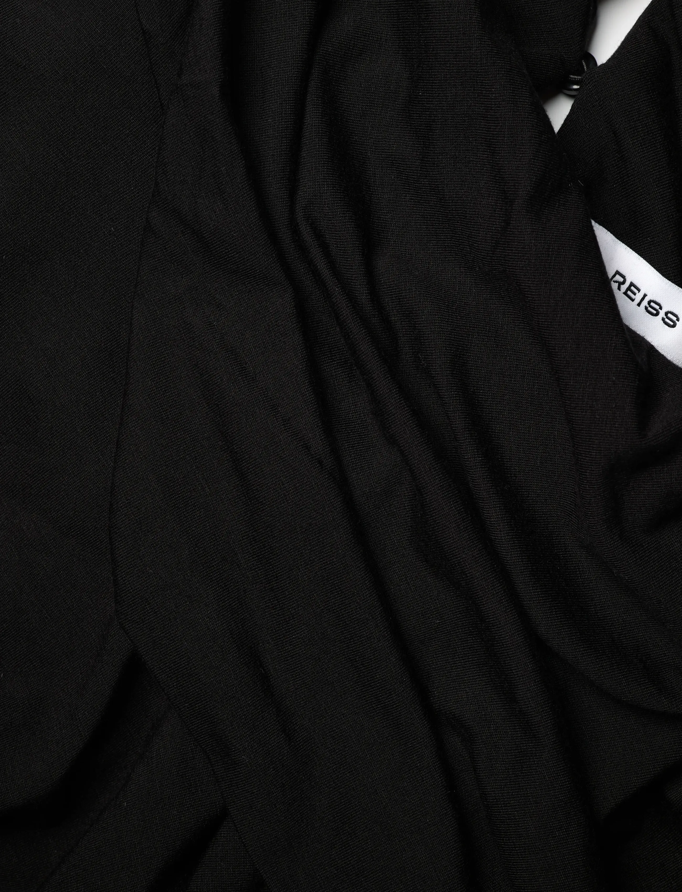 Reiss - ZURI - t-shirts - black - 5