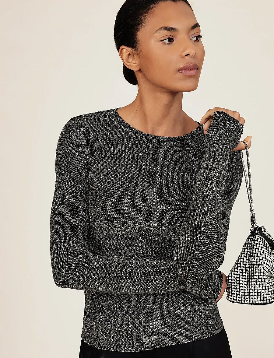 Reiss - SARAPHINA - langärmlige tops - silver - 0
