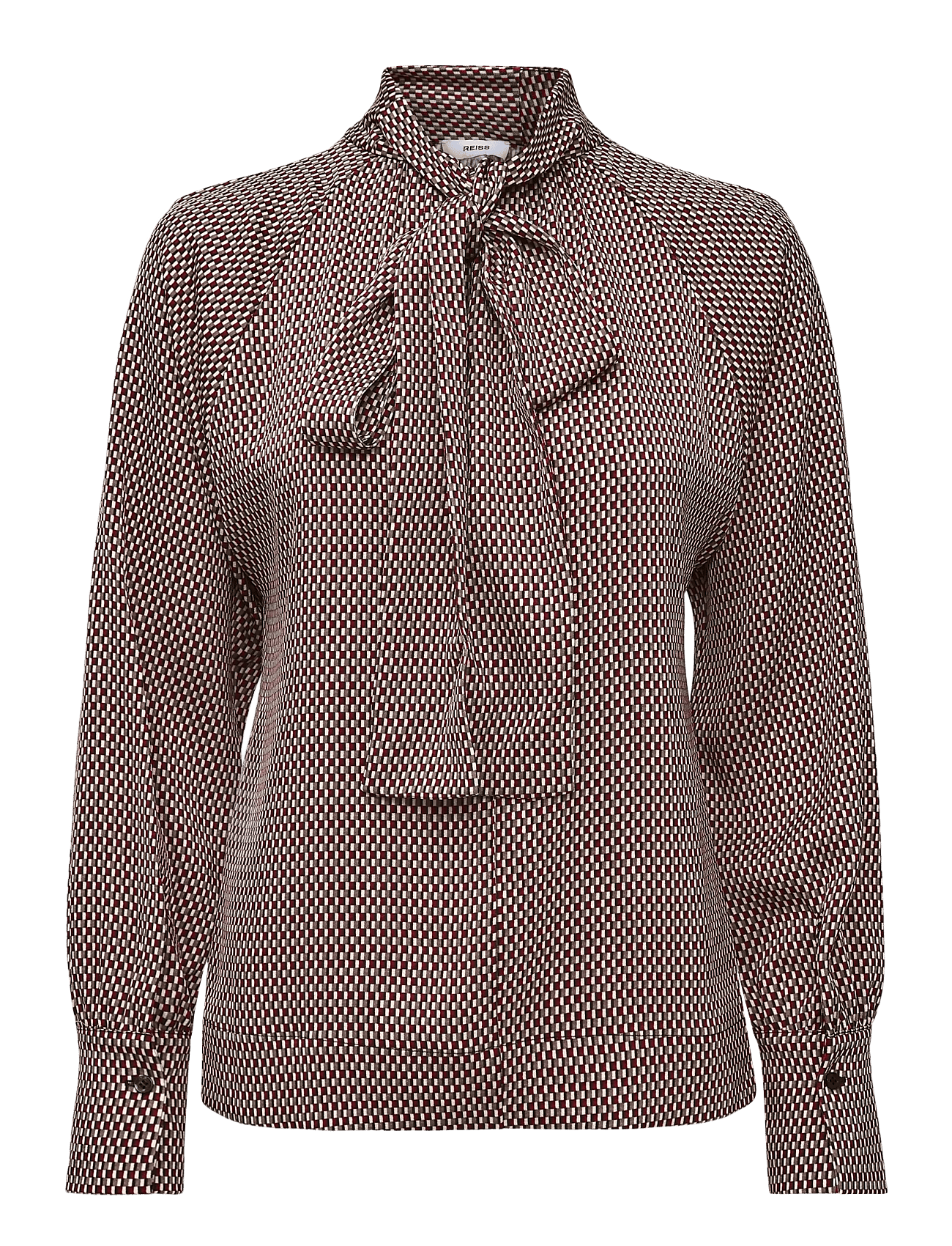 Reiss - Eden High Neck Printed