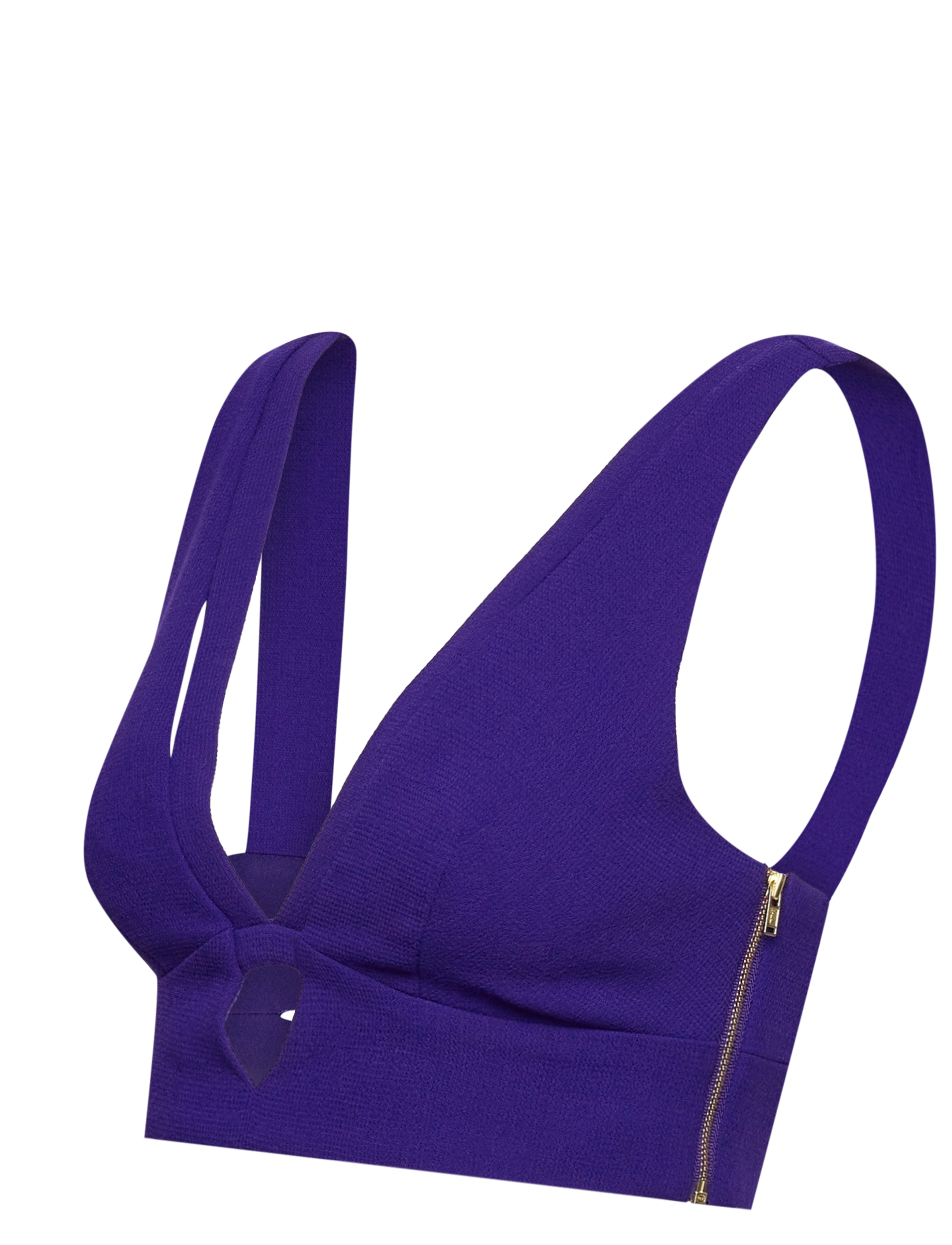 Reiss - MAISIE - crop tops - purple - 2