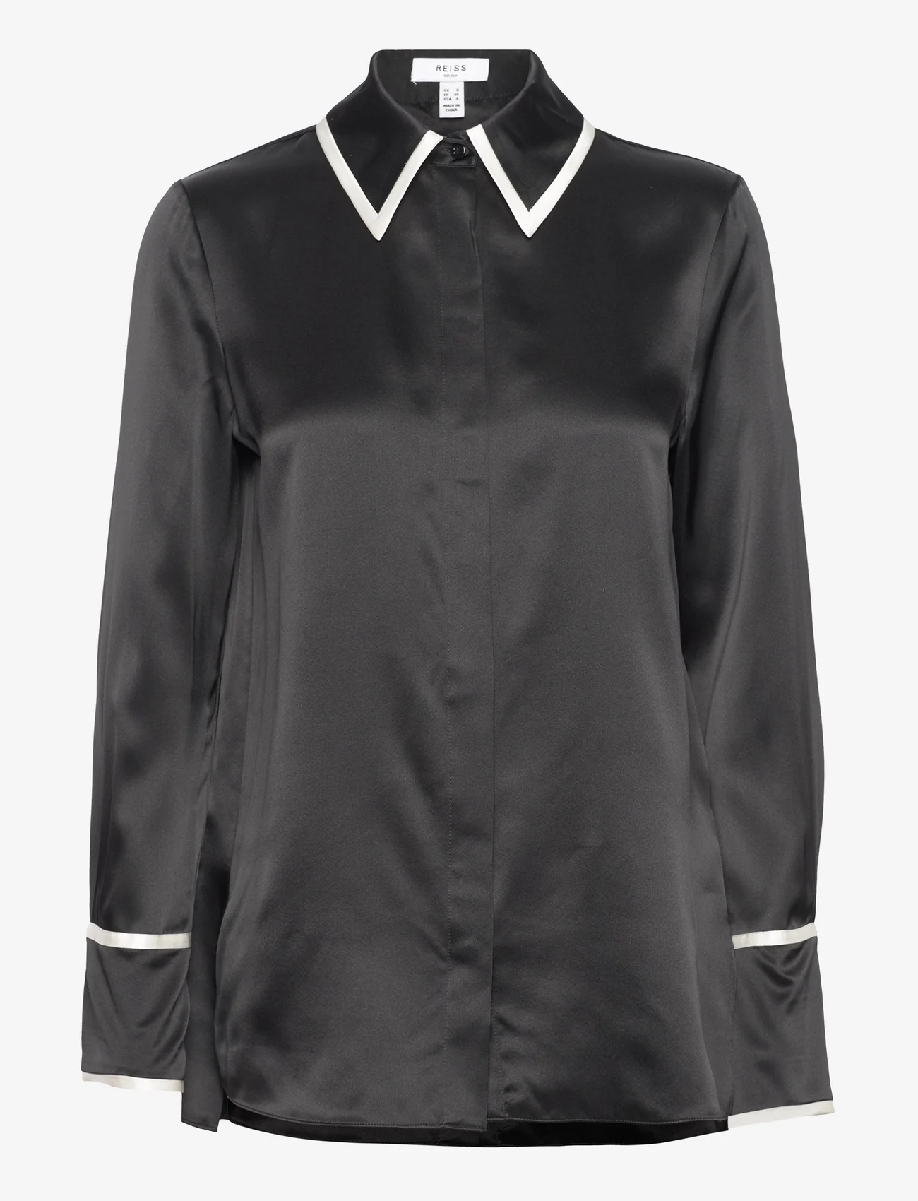 Reiss - MURPHY - langermede skjorter - black - 0