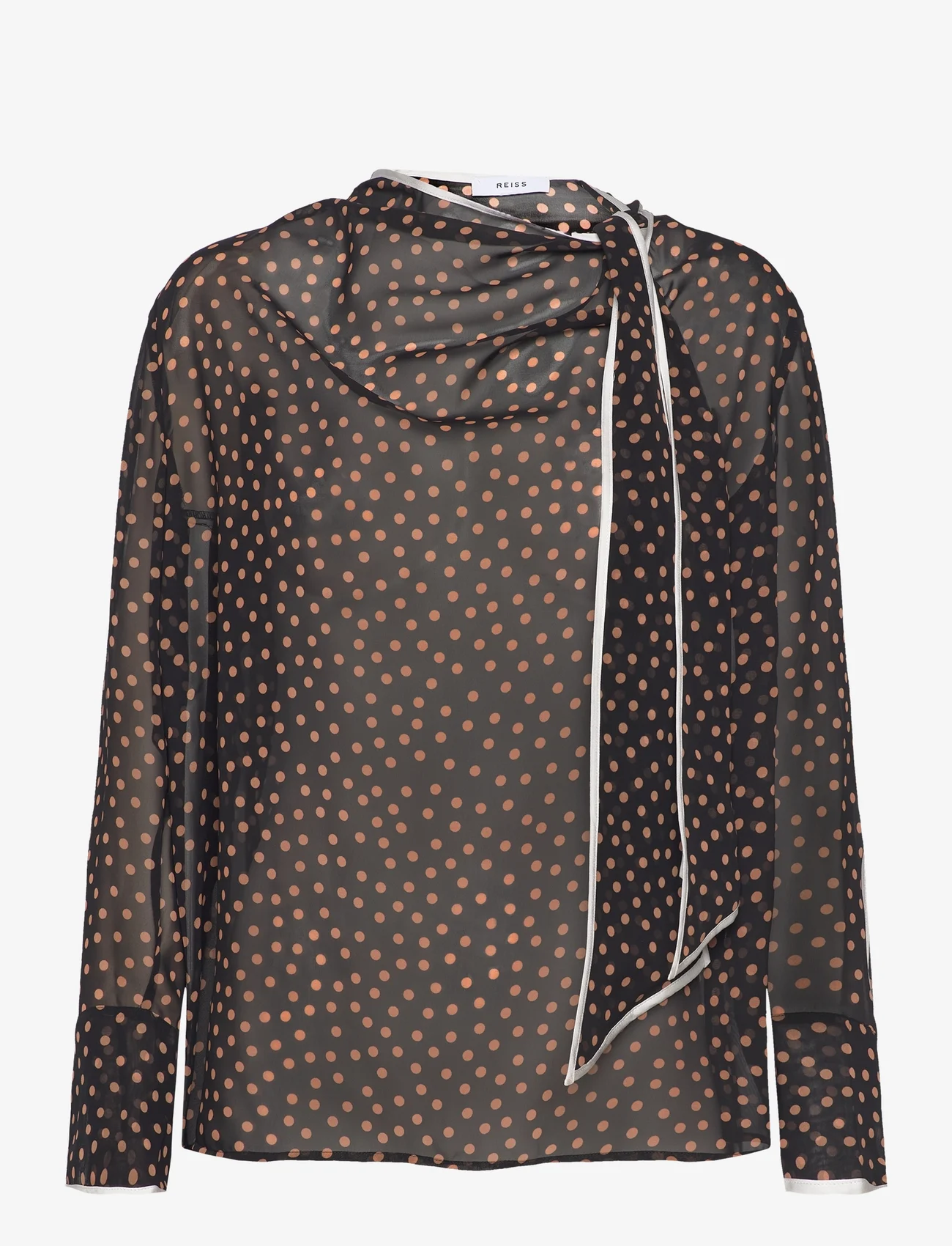 Reiss - NERIN - long-sleeved blouses - black/rust - 0