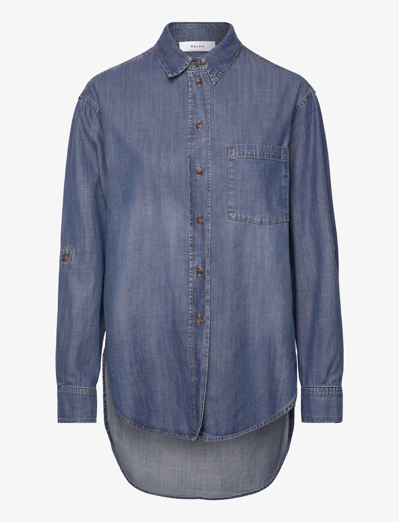 Reiss - CARTER - džinsiniai marškiniai - blue - 0