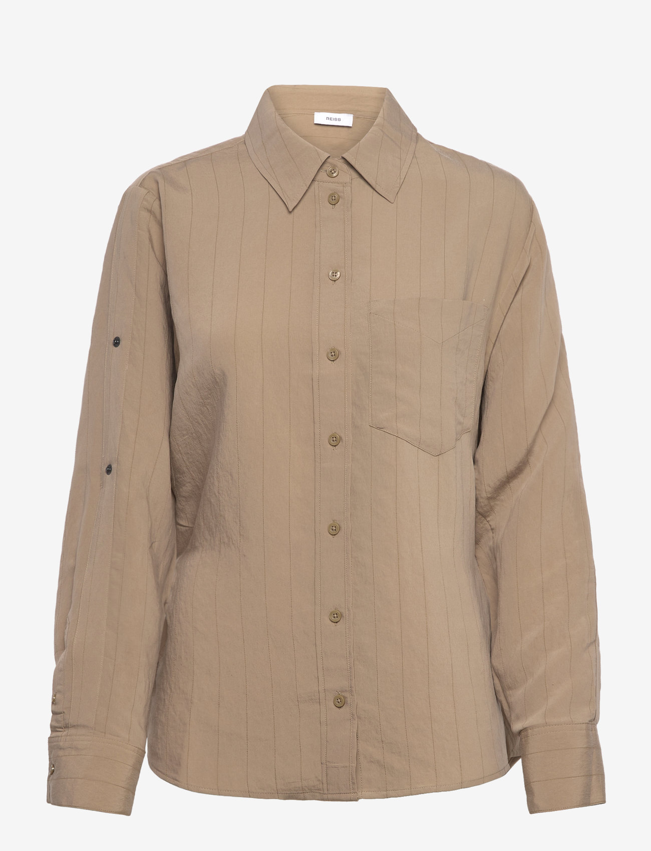 Reiss - DINAH - long-sleeved shirts - khaki - 3