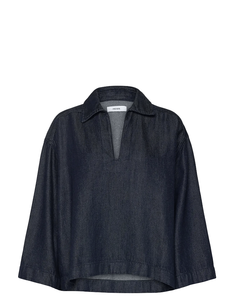 Reiss - REED - långärmade toppar - indigo - 1
