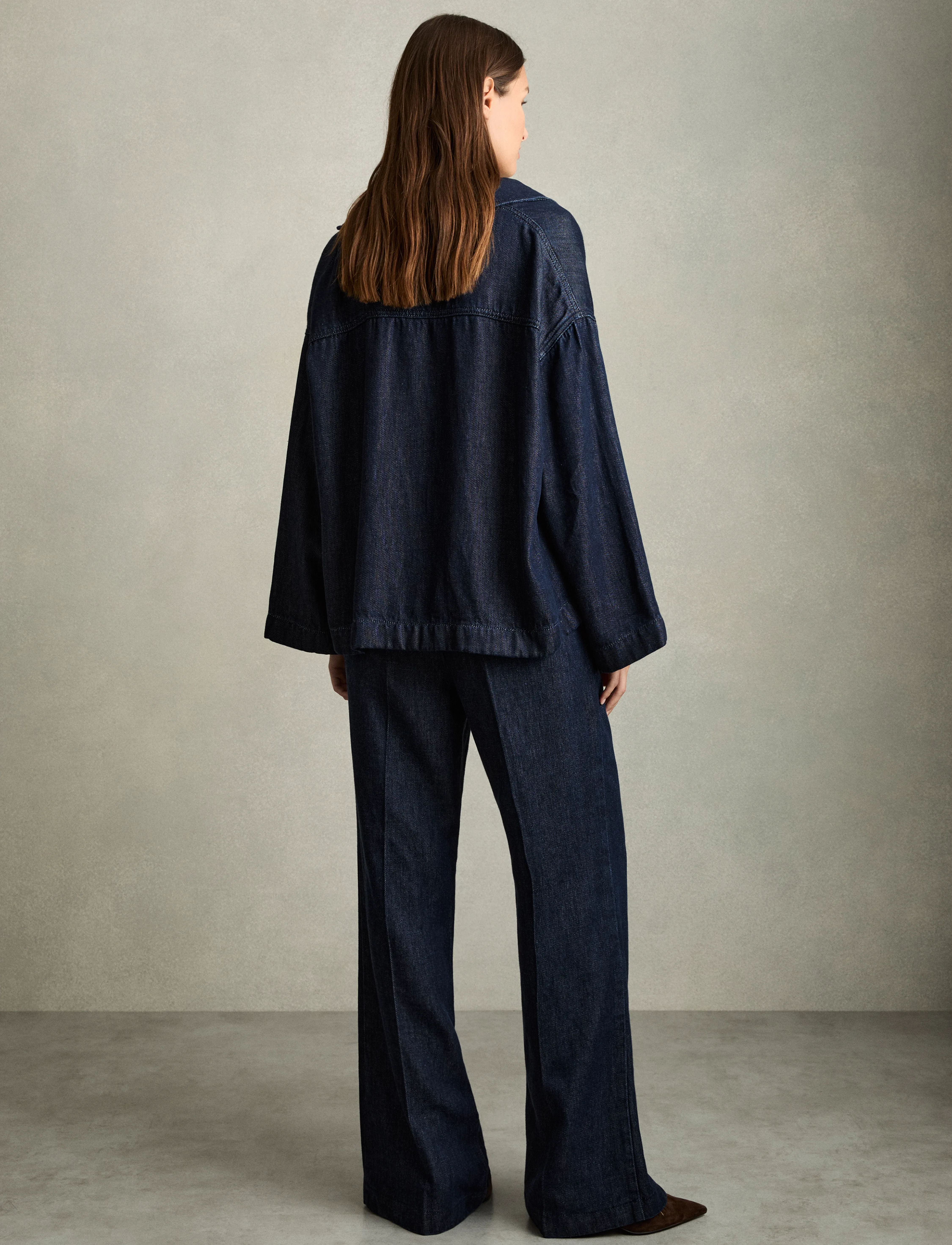 Reiss - REED - langærmede toppe - indigo - 3