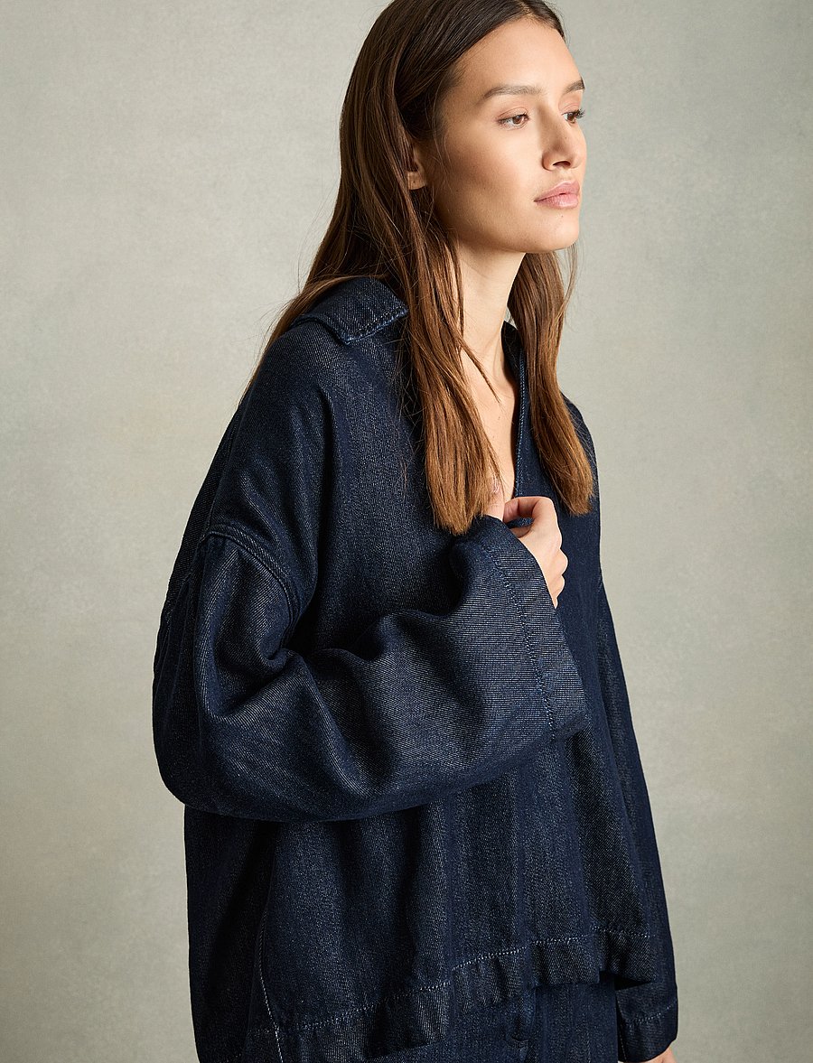 Reiss - REED - langärmlige tops - indigo - 4