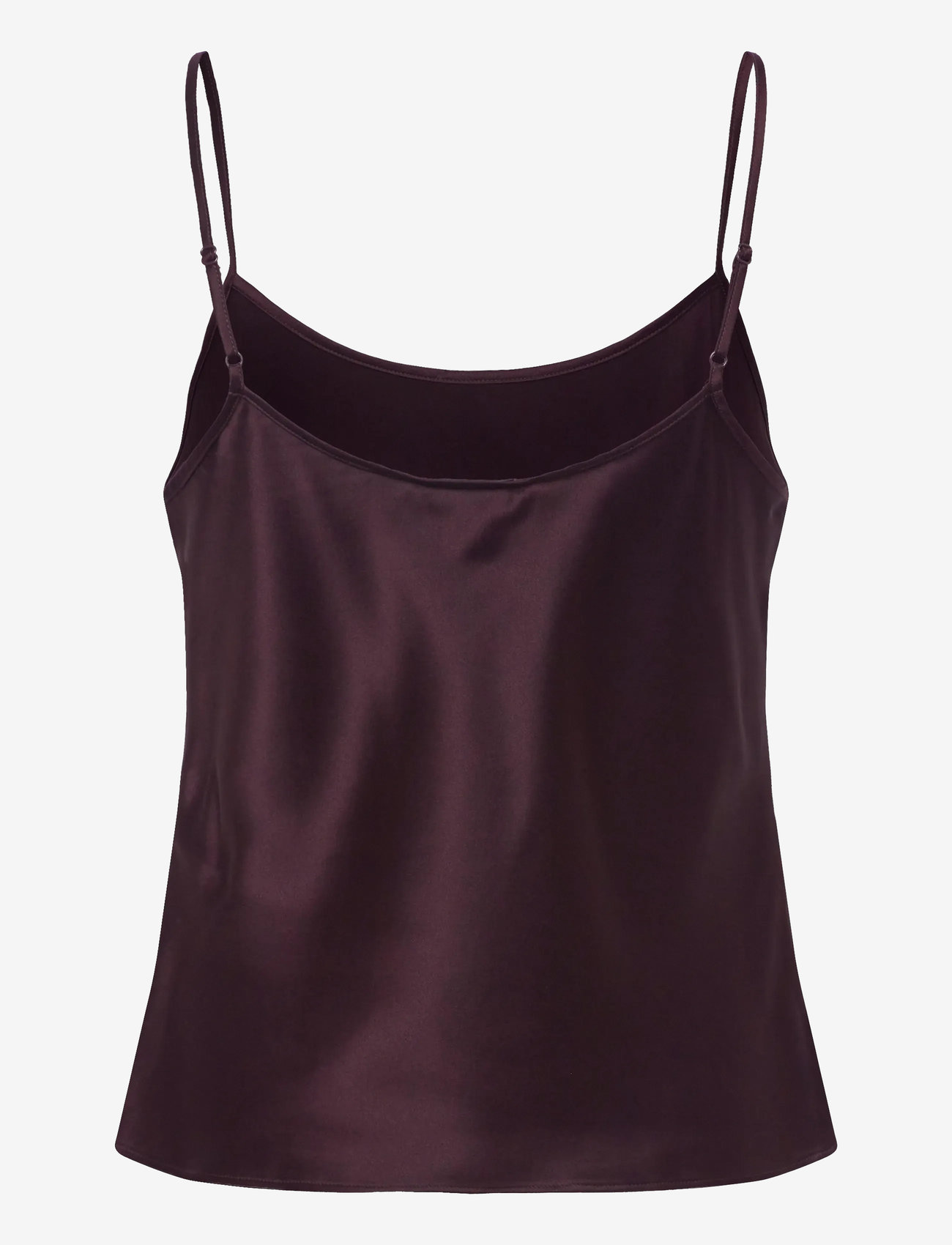 Reiss - COREY - sleeveless tops - burgundy - 1