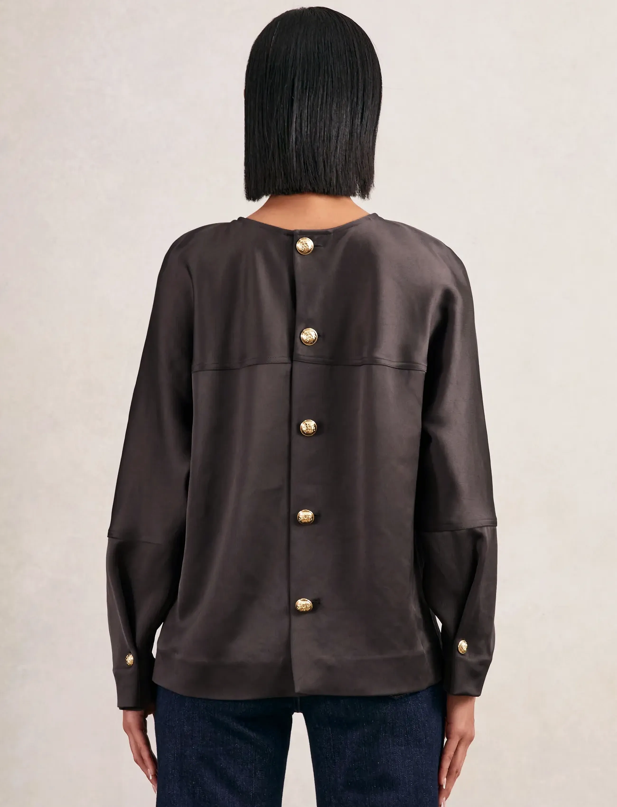 Reiss - NATALIA - pikkade varrukatega pluusid - mauve - 2