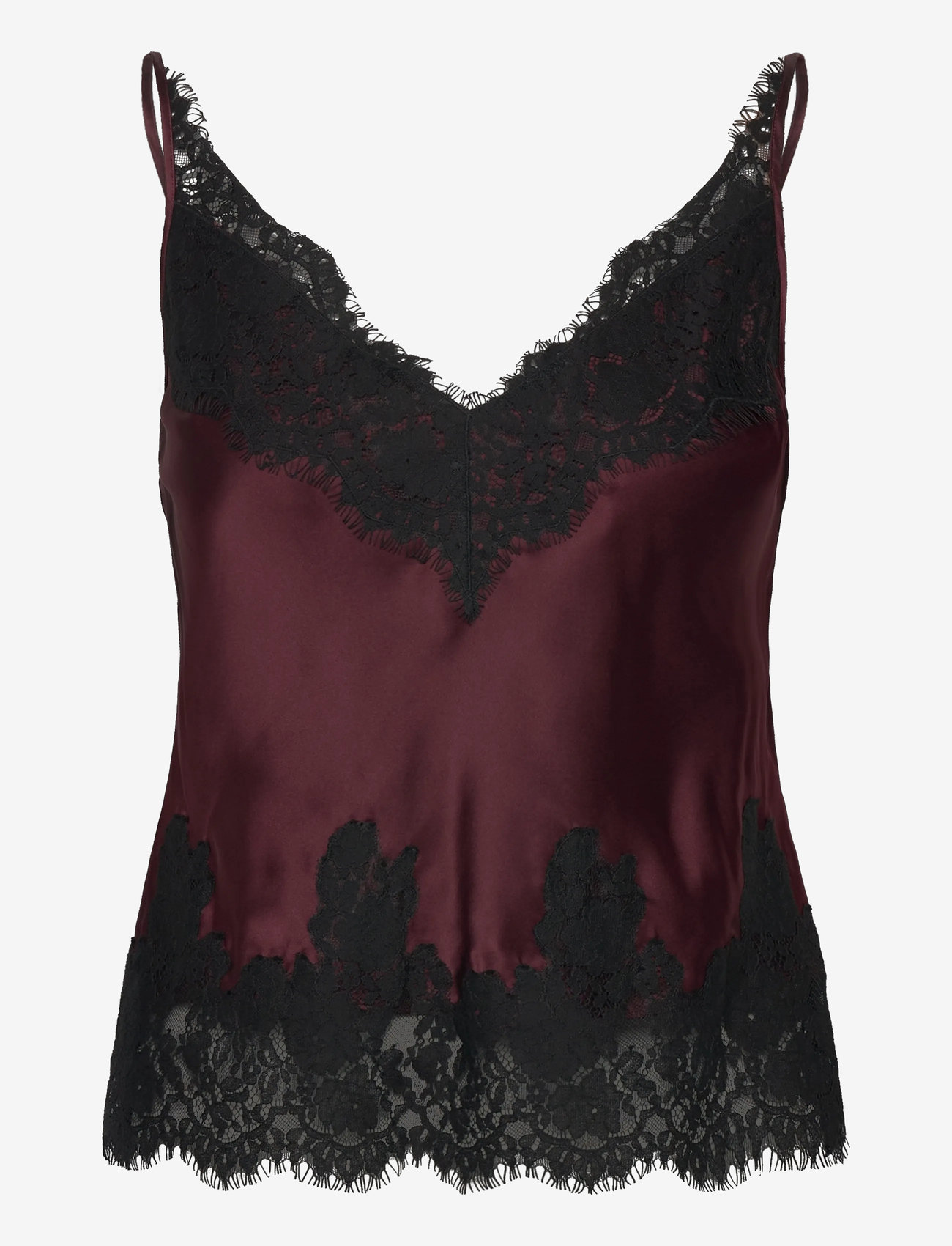 Reiss - ROWAN - festtoppe - burgundy - 0
