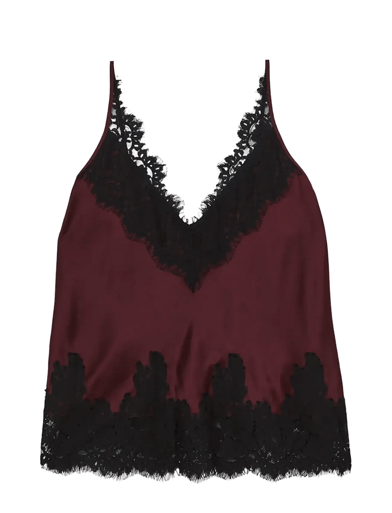 Reiss - ROWAN - tanktops - burgundy - 1