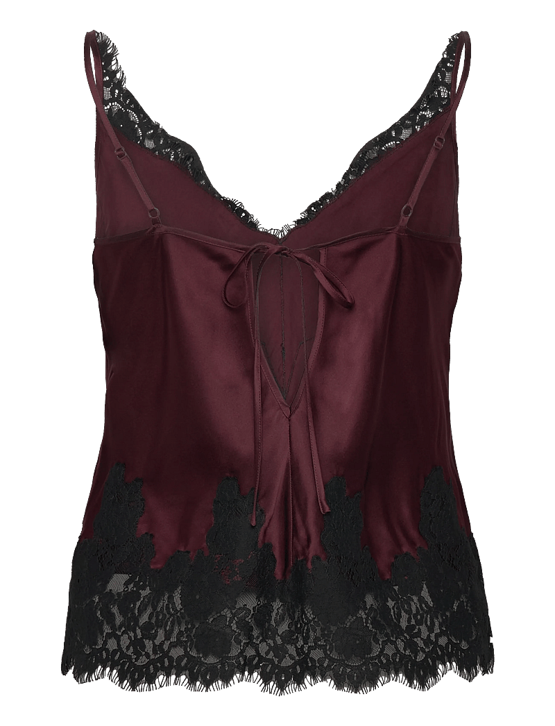 Reiss - ROWAN - topid ja varrukateta alussärgid - burgundy - 2