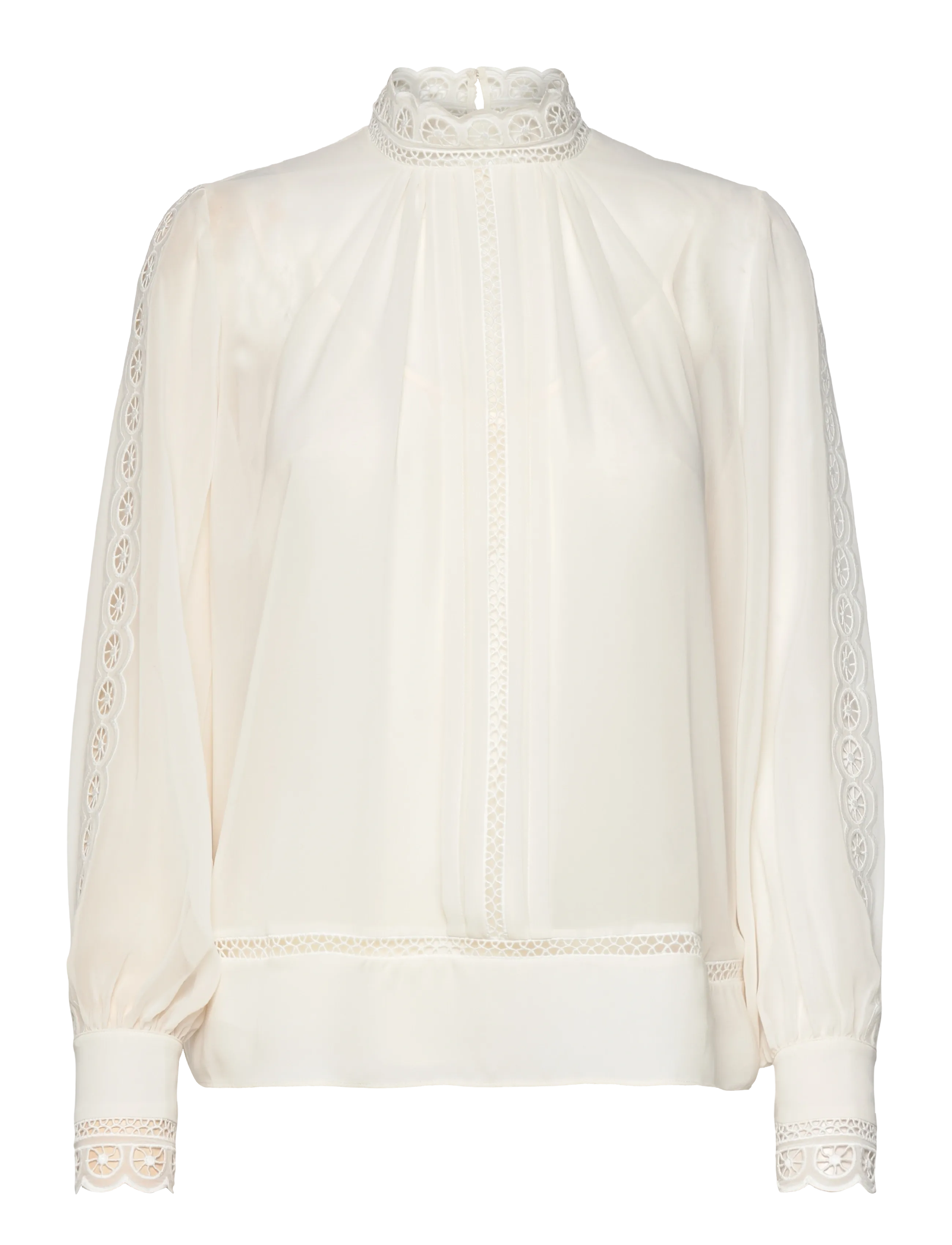 Reiss Ori, 42, Blouses, Creme - Long-sleeved, Frauen