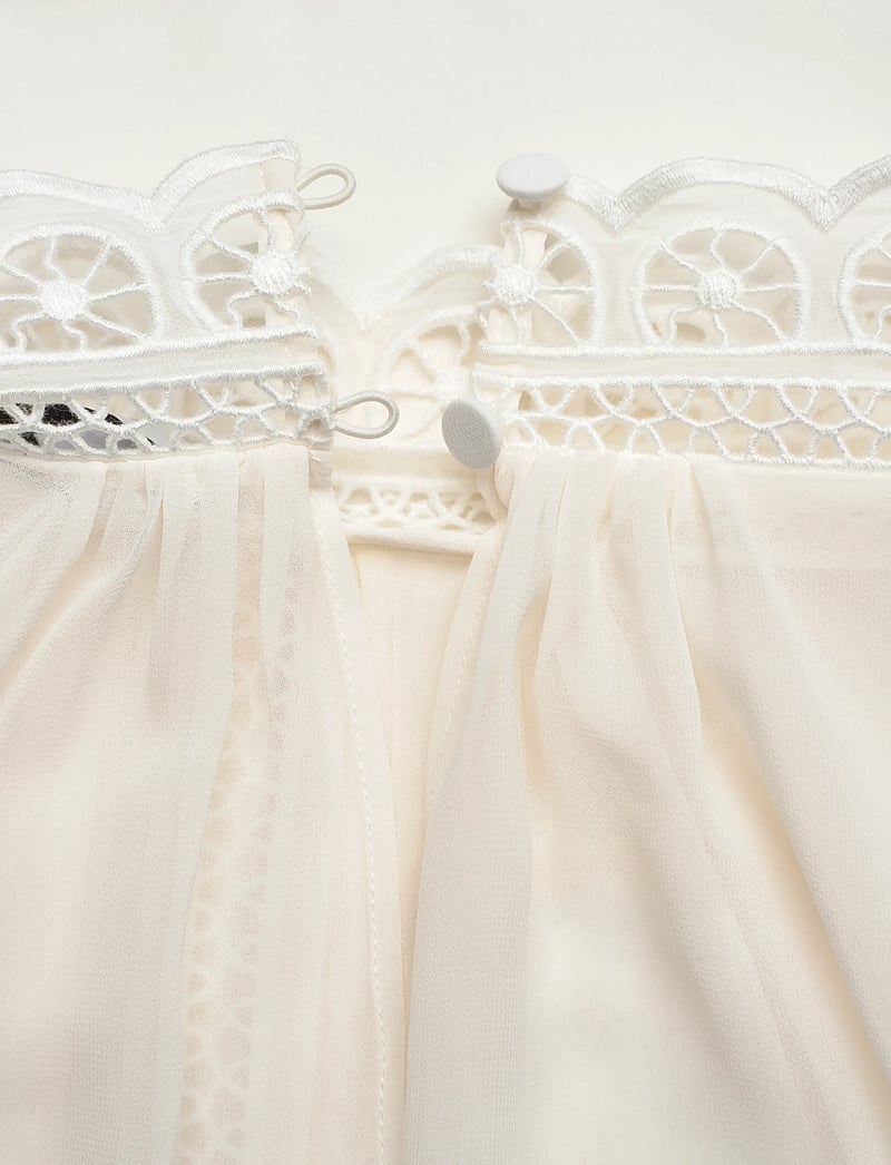 Reiss - ORI - långärmade blusar - cream - 4