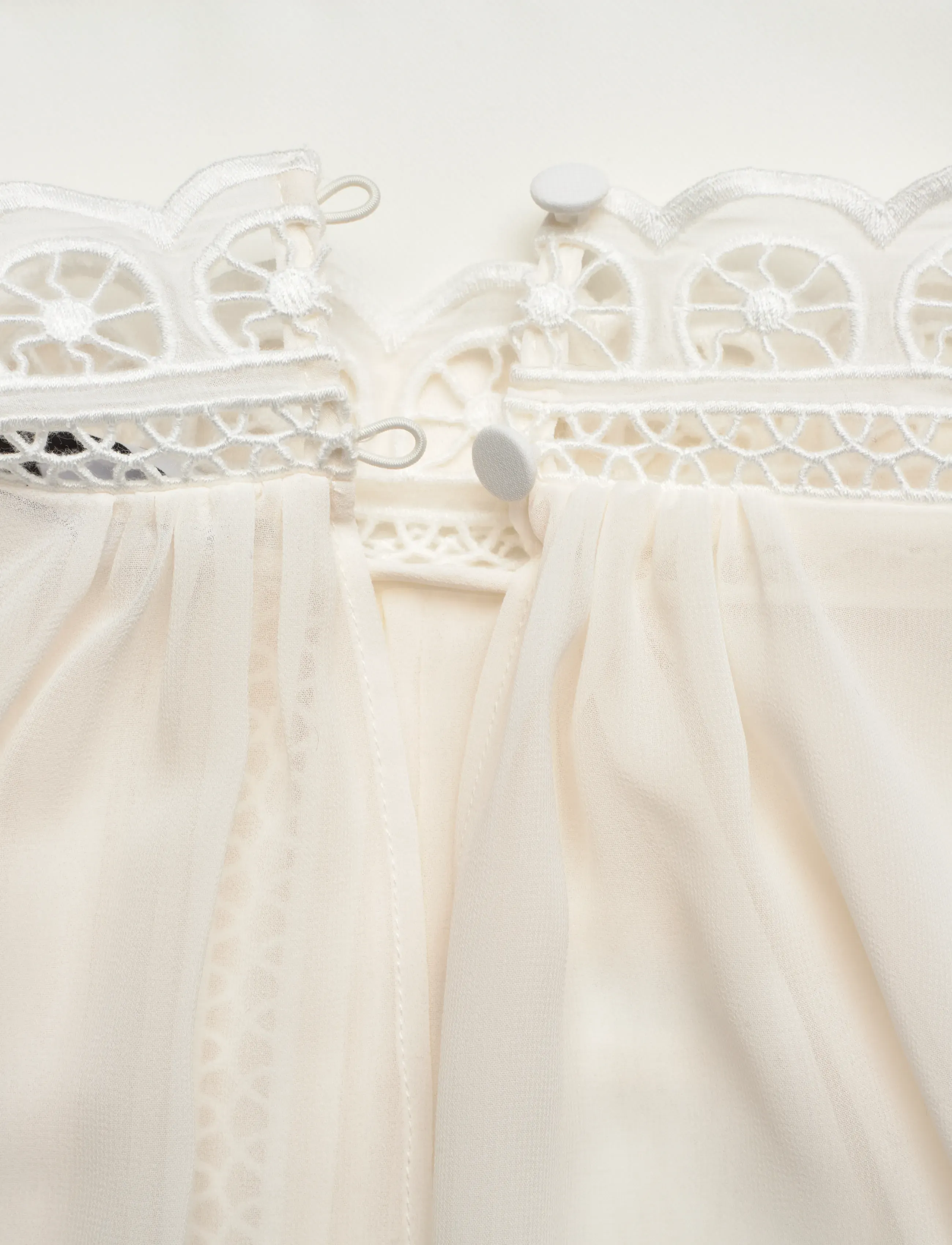 Reiss - ORI - blouses met lange mouwen - cream - 4