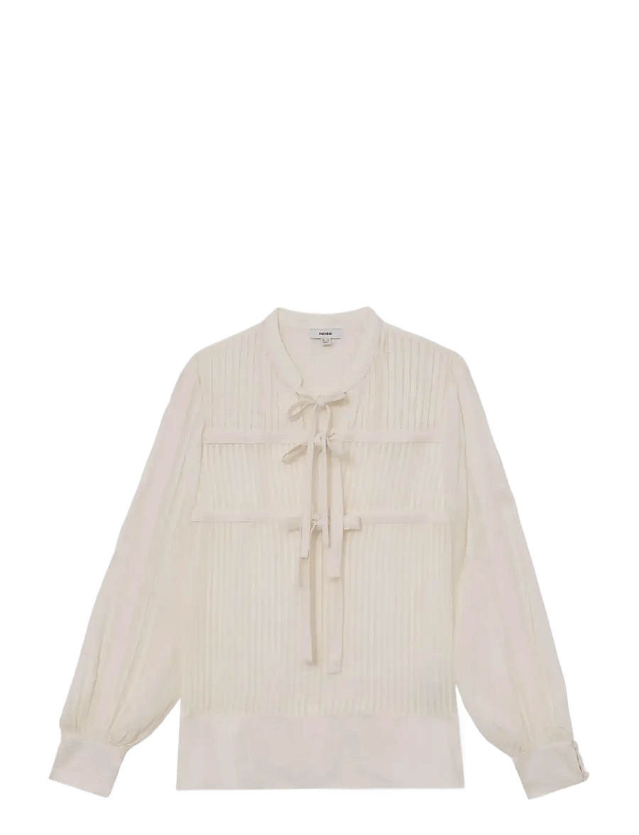 Reiss - JOSEPHINE - pikkade varrukatega pluusid - ivory - 1