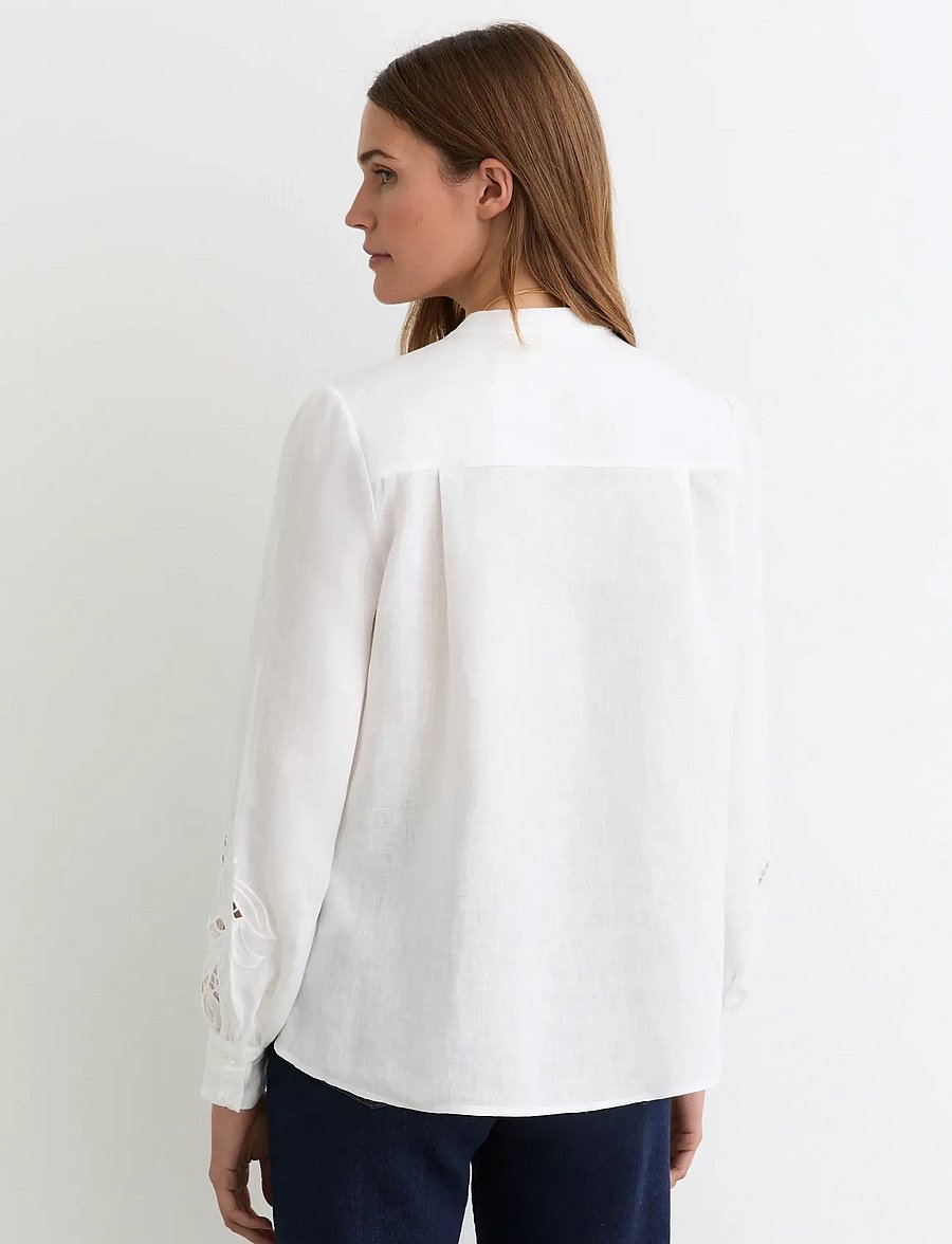 Reiss - IDA - leinenhemden - ivory - 2
