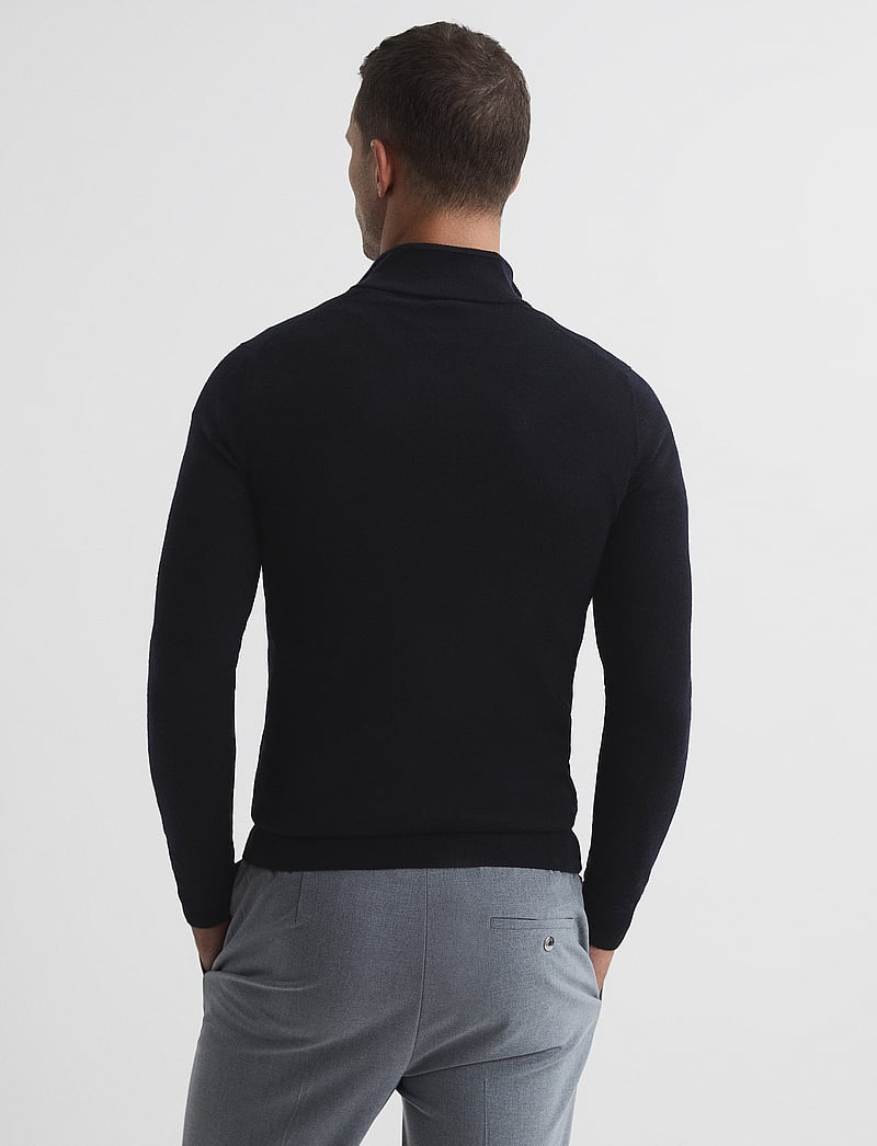 Reiss - BLACKHALL - tõmblukk-kaelusega džemprid - navy - 3