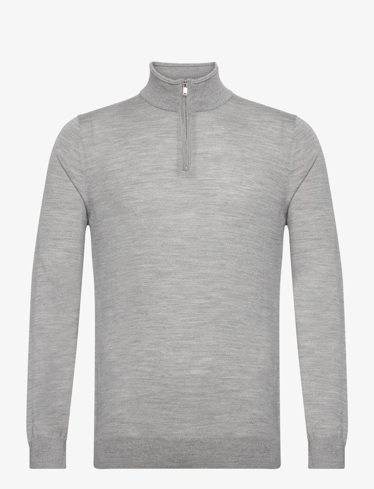 Reiss - BLACKHALL - basic shirts - soft grey mouline - 1