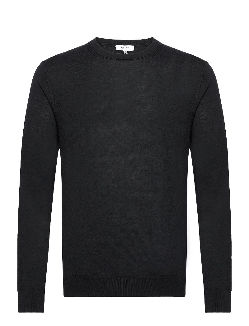 Reiss - WESSEX - Ümmarguse kaelusega kudumid - black - 1