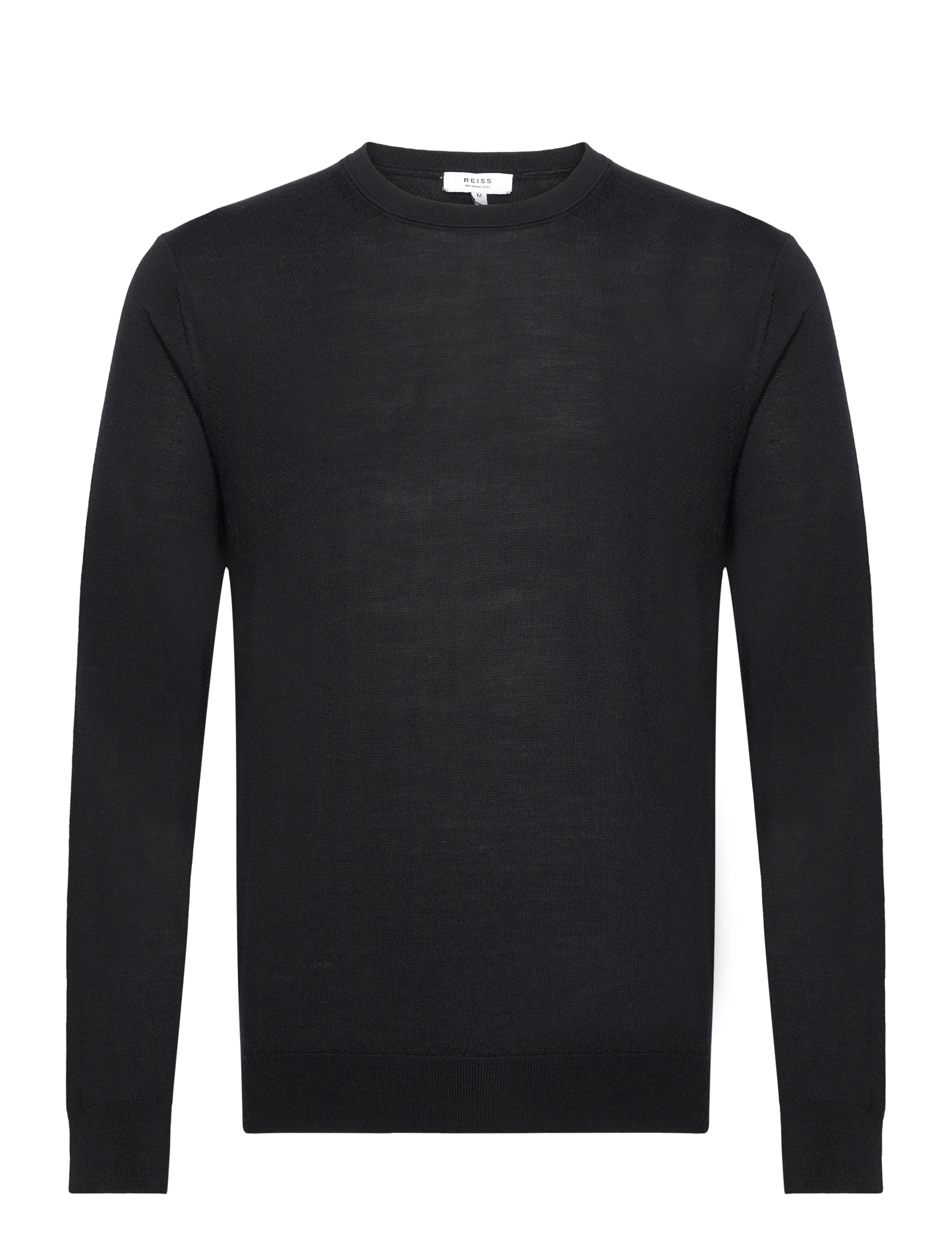 Reiss WESSEX - Strickmode - BLACK / black