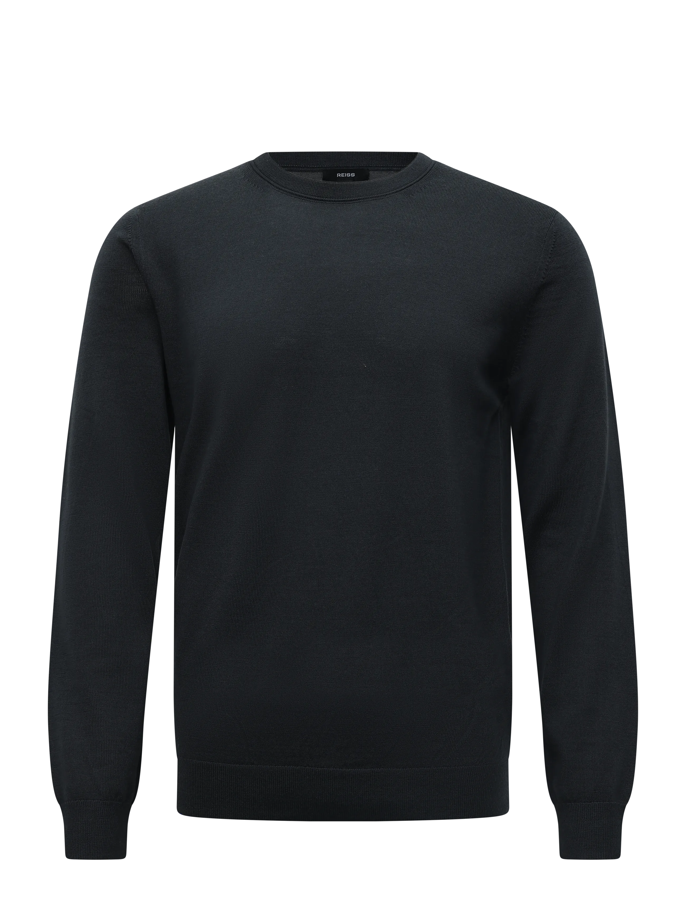 Reiss WESSEX LS CREW MERINO WOOL JUMPER - Reiss - VULCAN GREY / grey