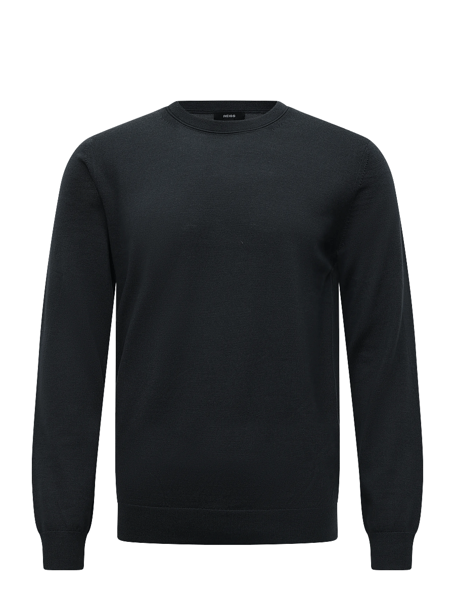 Reiss - WESSEX LS CREW MERINO WOOL JUMPER - Ümara kaelusega - vulcan grey - 0
