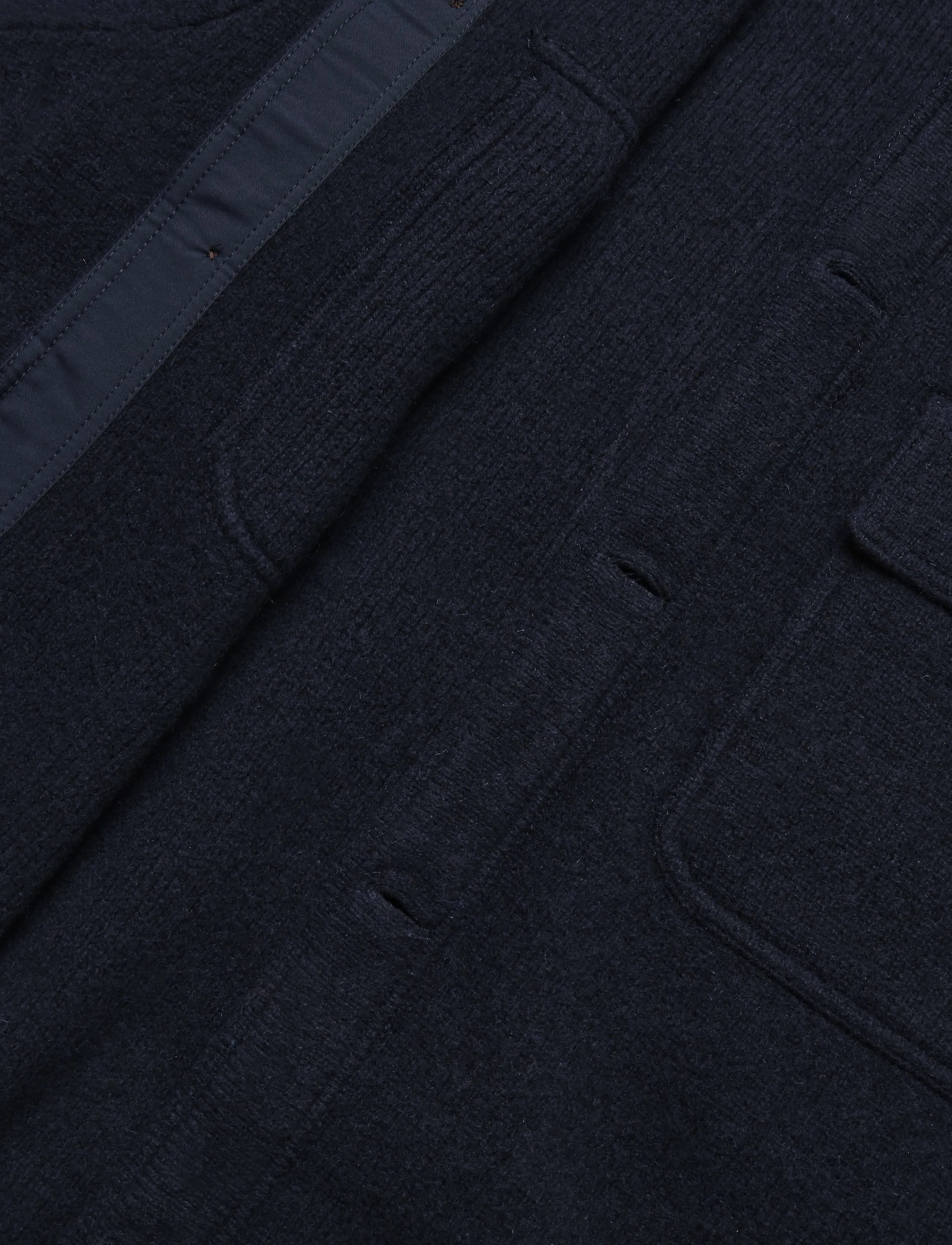 Reiss - BANSTEAD LS BUTTON THROUGH BRUSHED OVERSHIRT - winterjacken - navy - 3