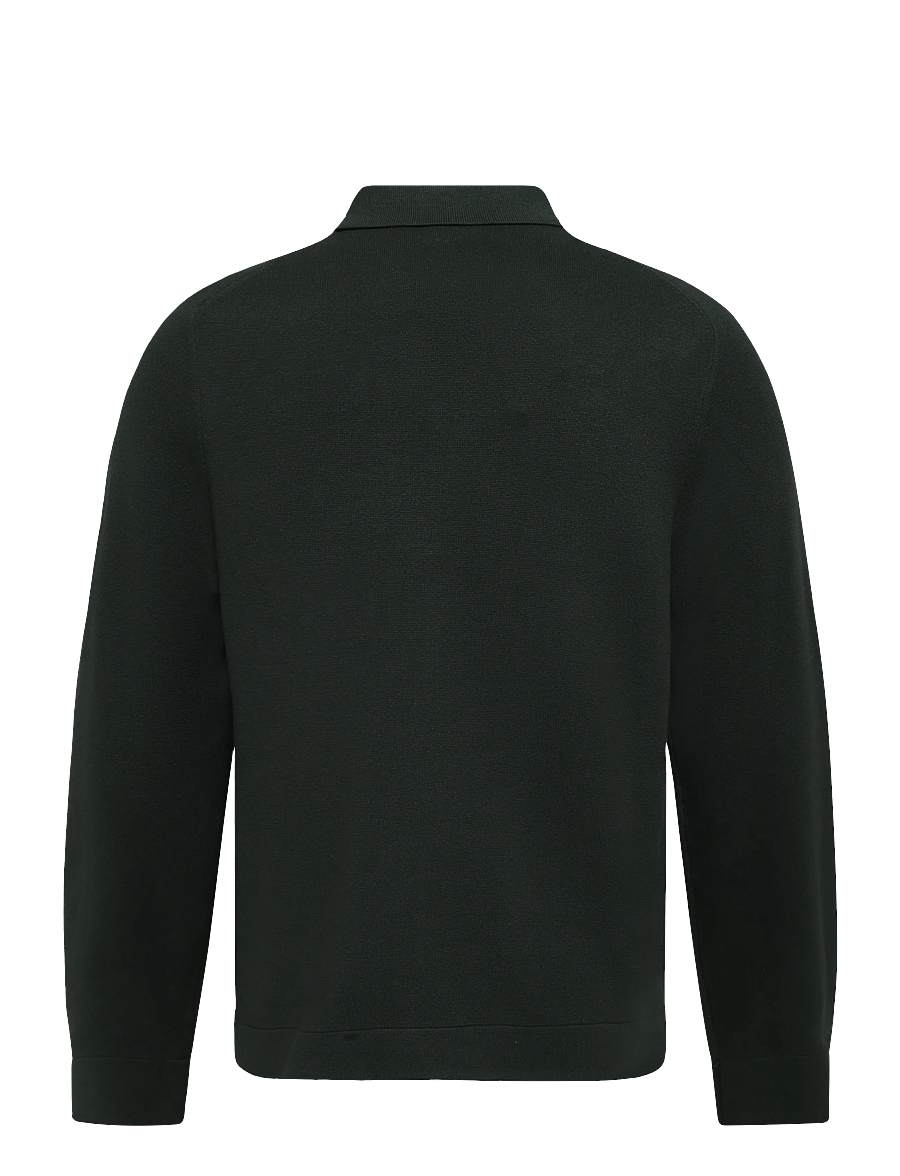 Reiss - FLEETWOOD LS CONCEALED PLACKET MILANO JACKET - sügisjoped - dark green - 1