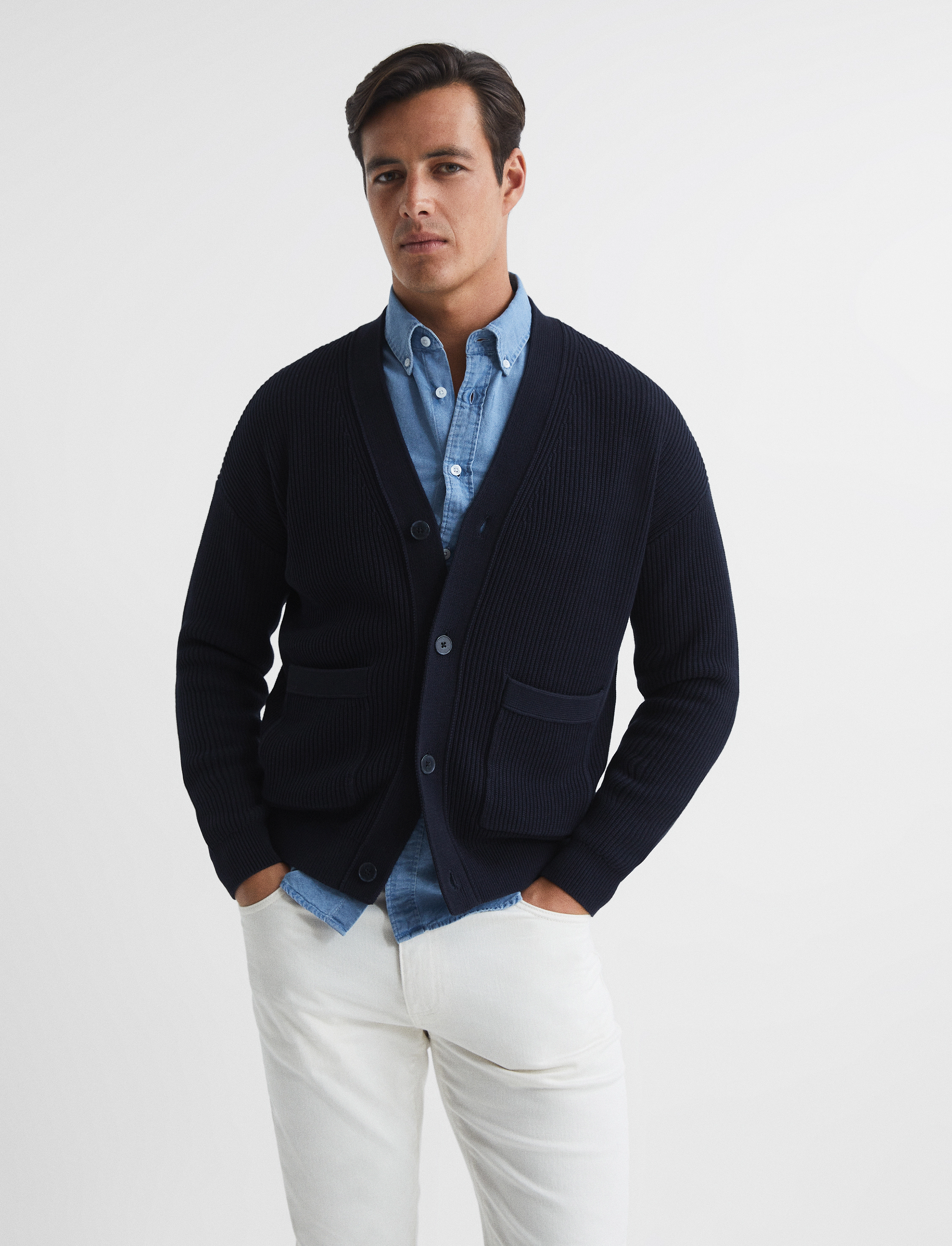 Reiss - BARDOT - navy - 2