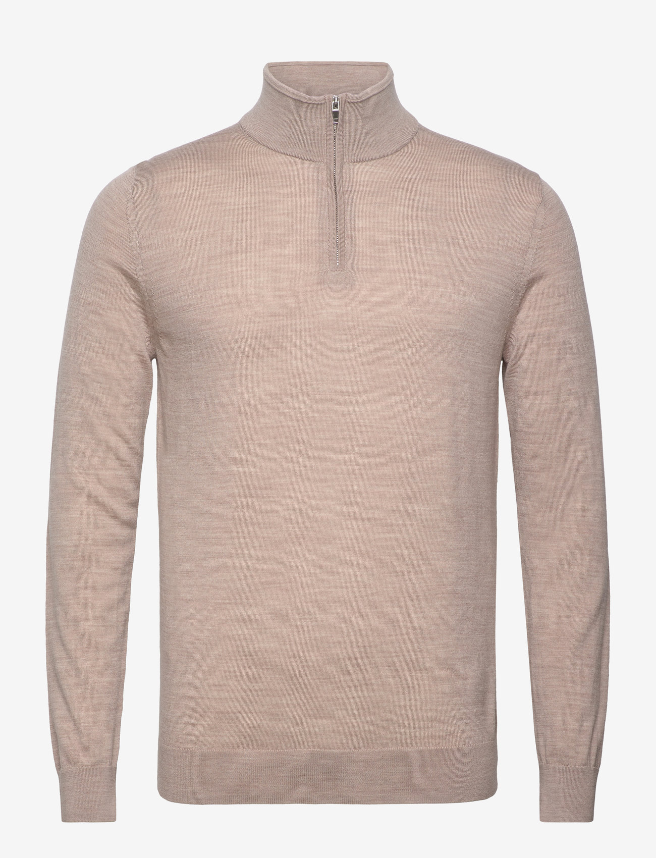 Reiss - BLACKHALL - half zip-tröjor - wheatmelange - 1