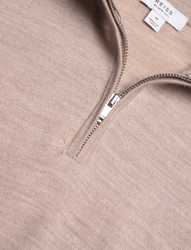 Reiss - BLACKHALL - half zip-tröjor - wheatmelange - 5