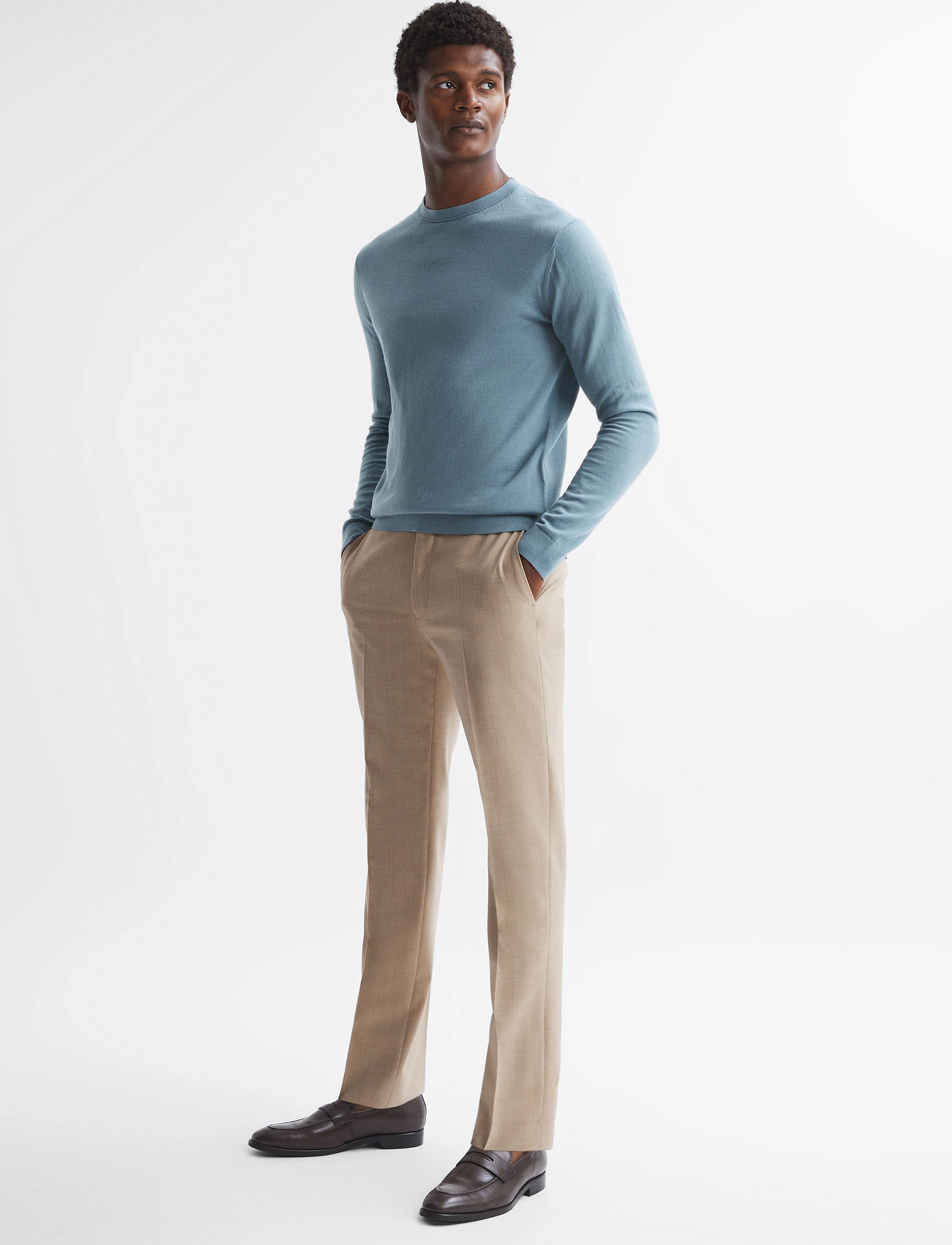 Reiss - WESSEX - stoneblue - 4