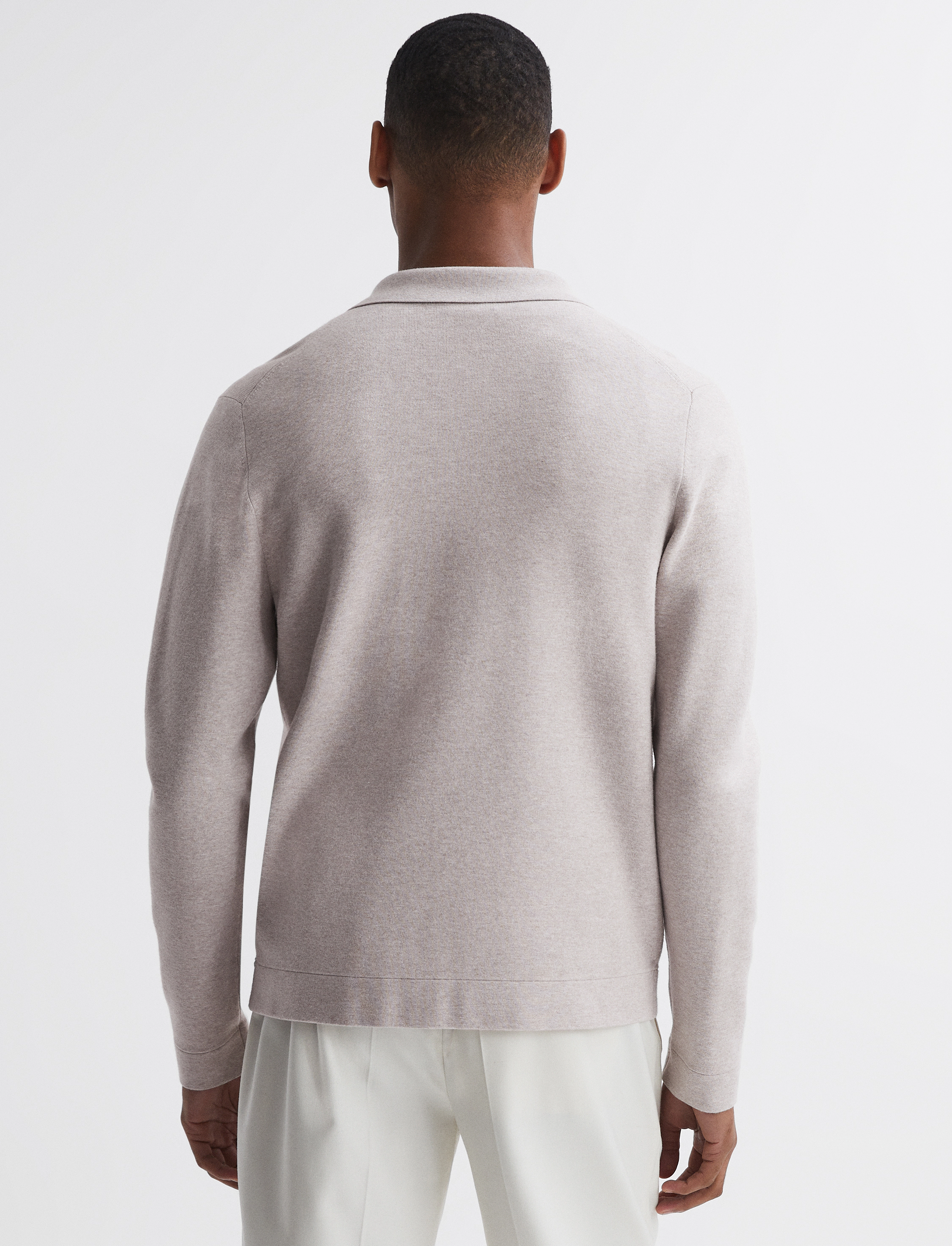 Reiss - FORESTER - oatmealmelange - 3
